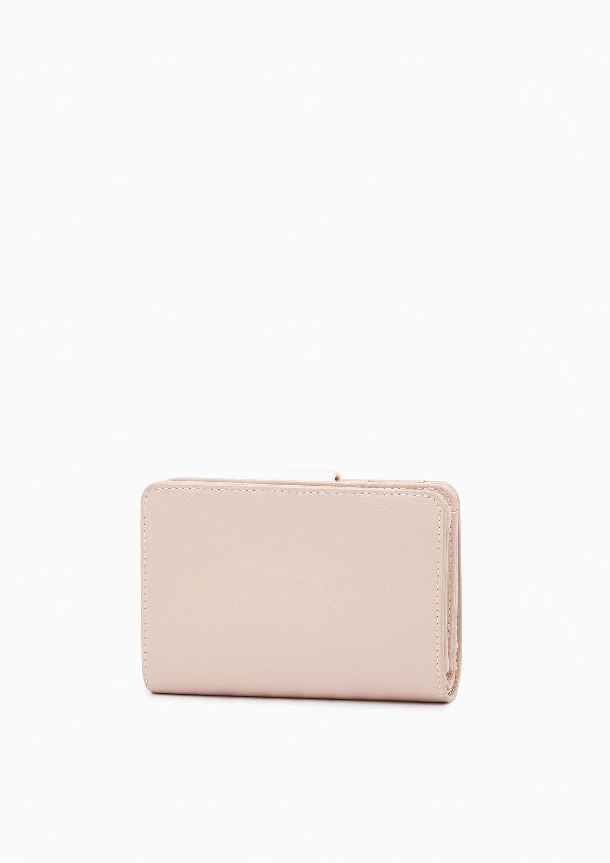 Jackie Short Wallet Pink-White - Lyn TH