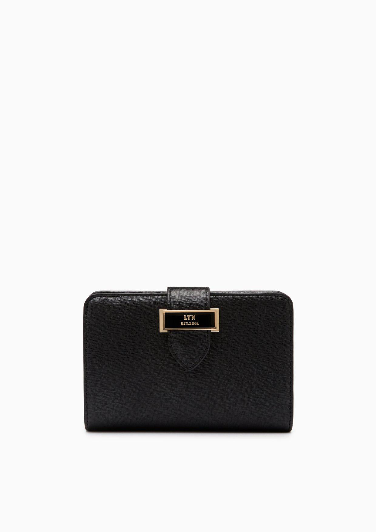 Jackie Short Wallet Black - Lyn TH