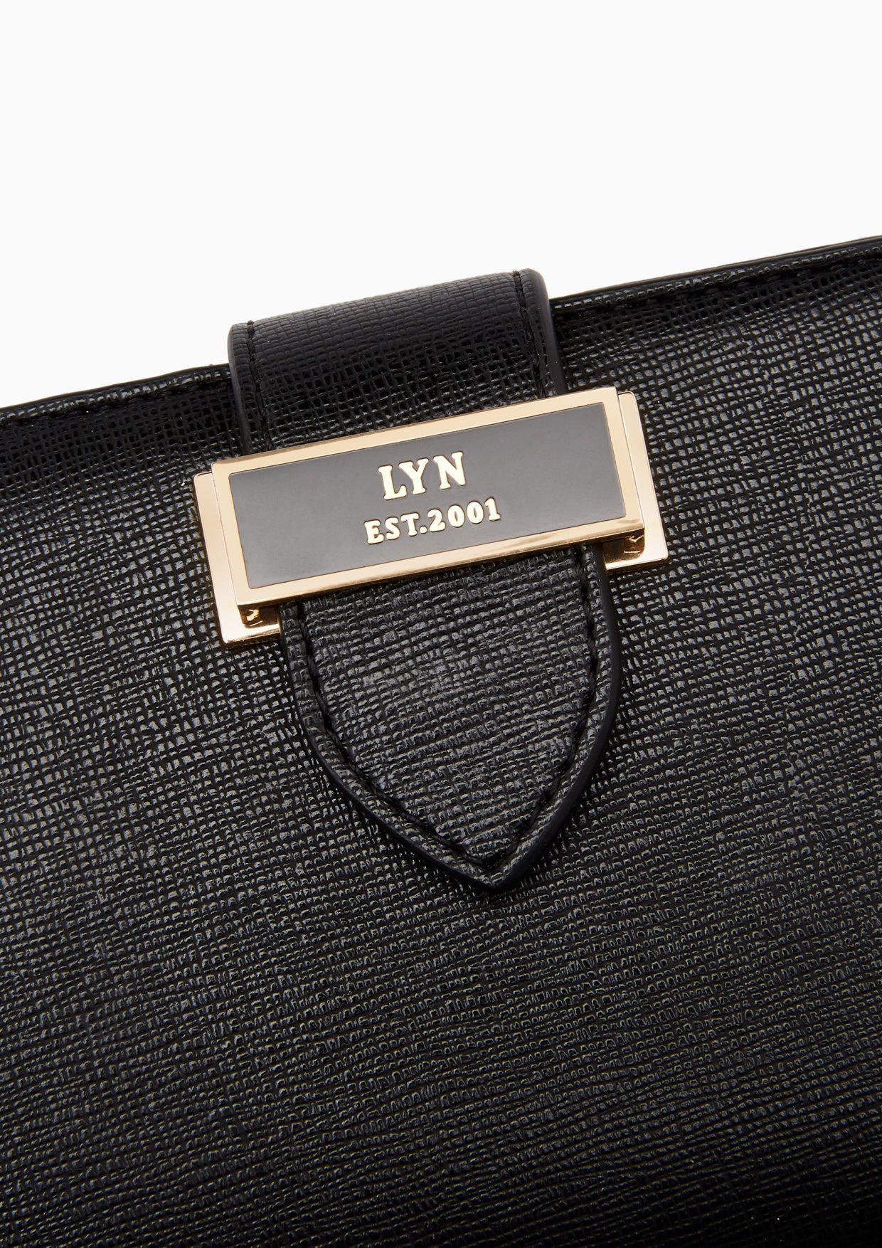 Jackie Short Wallet Black - Lyn TH