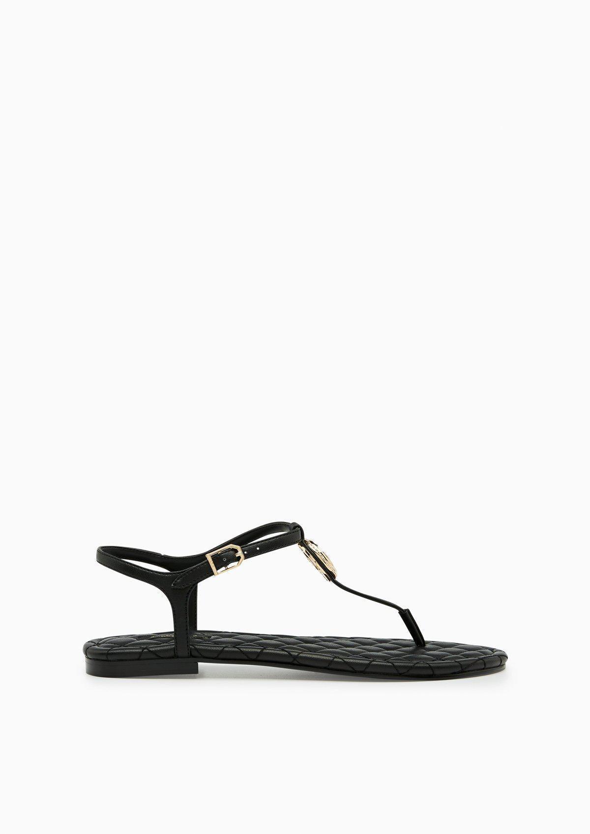 Isa Flat Slingbacks Black - Lyn TH