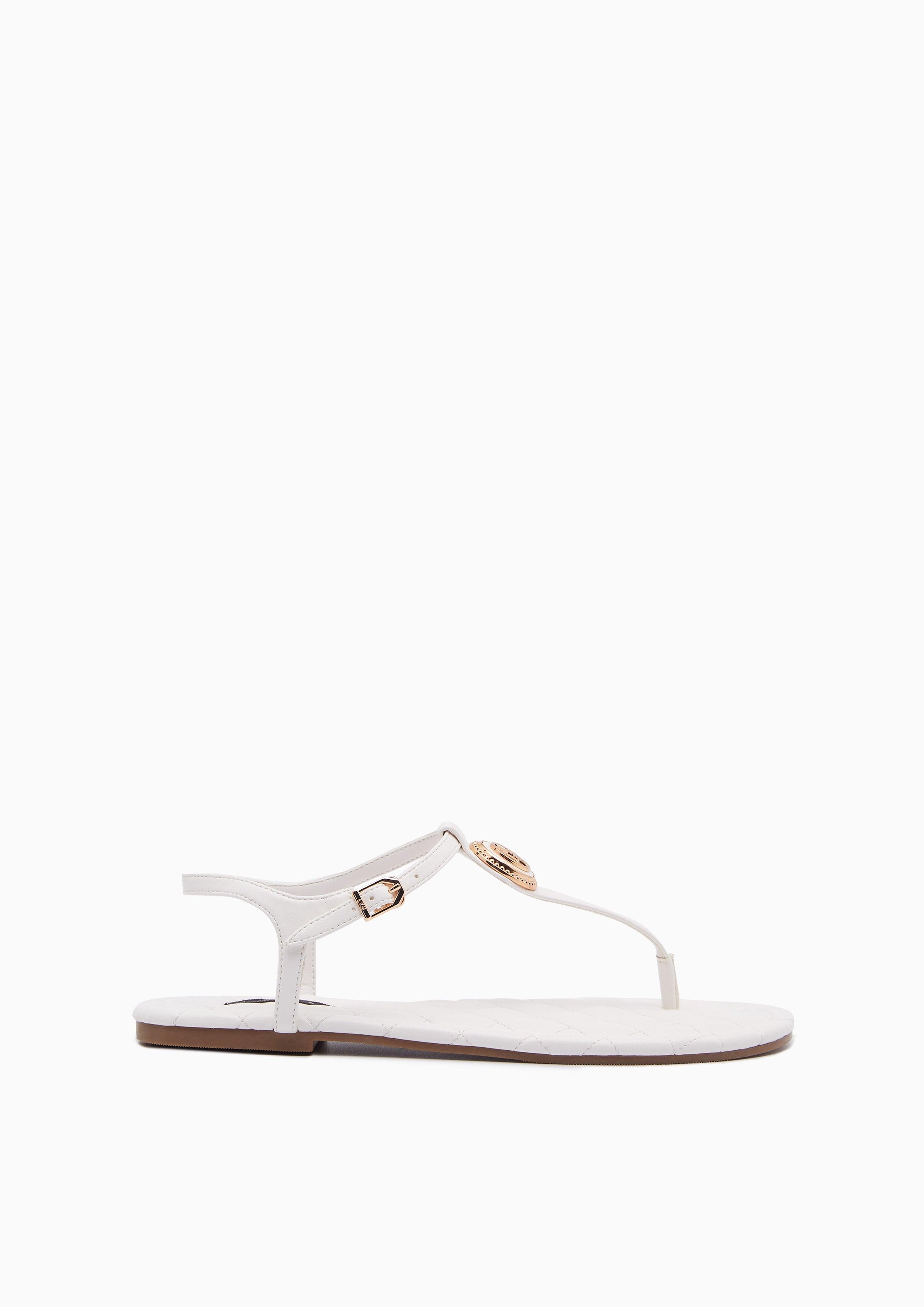 Isa Flat Slingbacks Ivory - Lyn TH