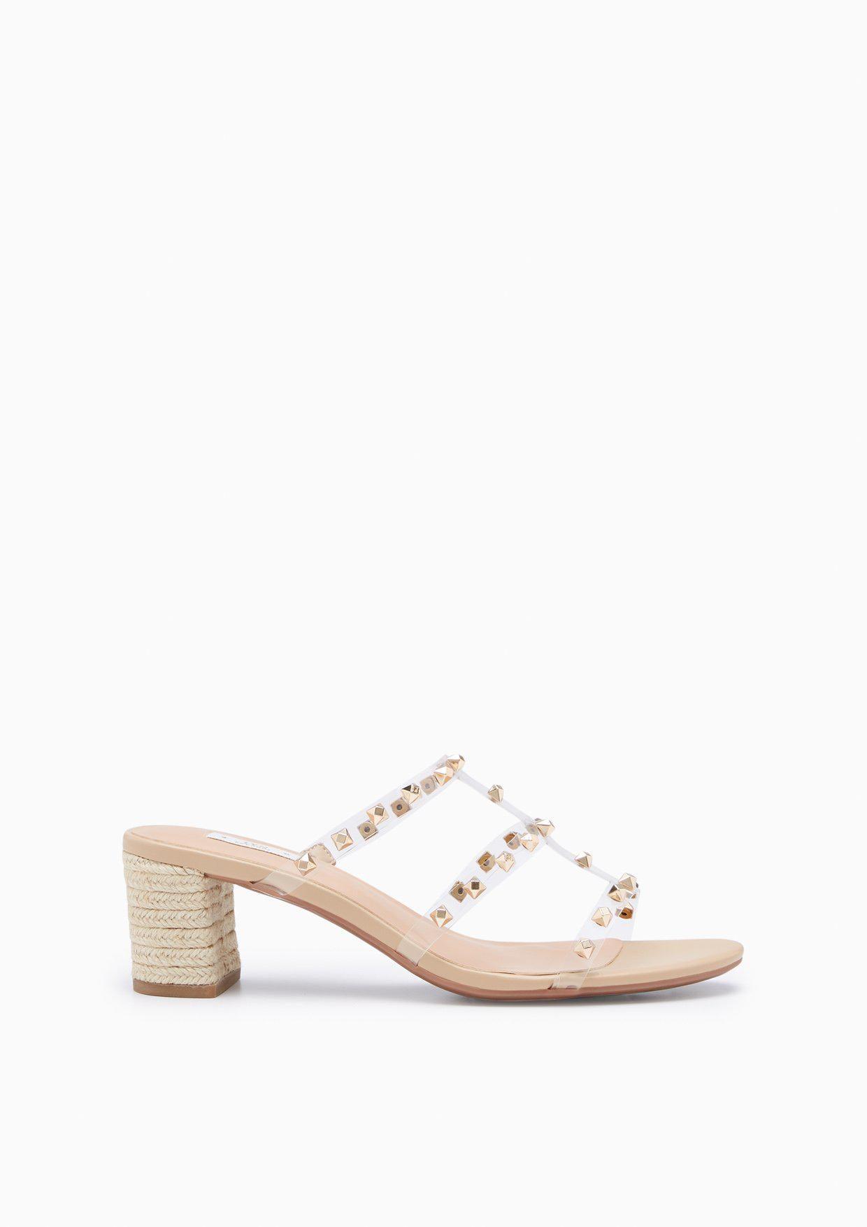 Linda Clear Heels Transparent White - Lyn TH