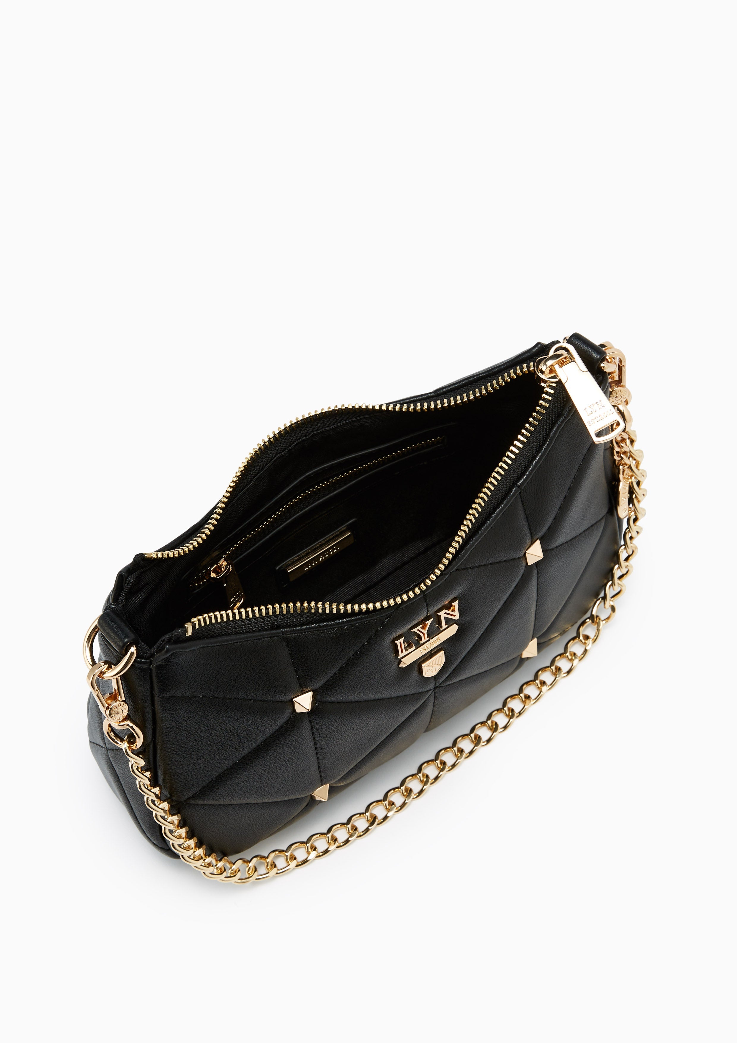 Tricia Amused Shoulder Bag Black - Lyn TH