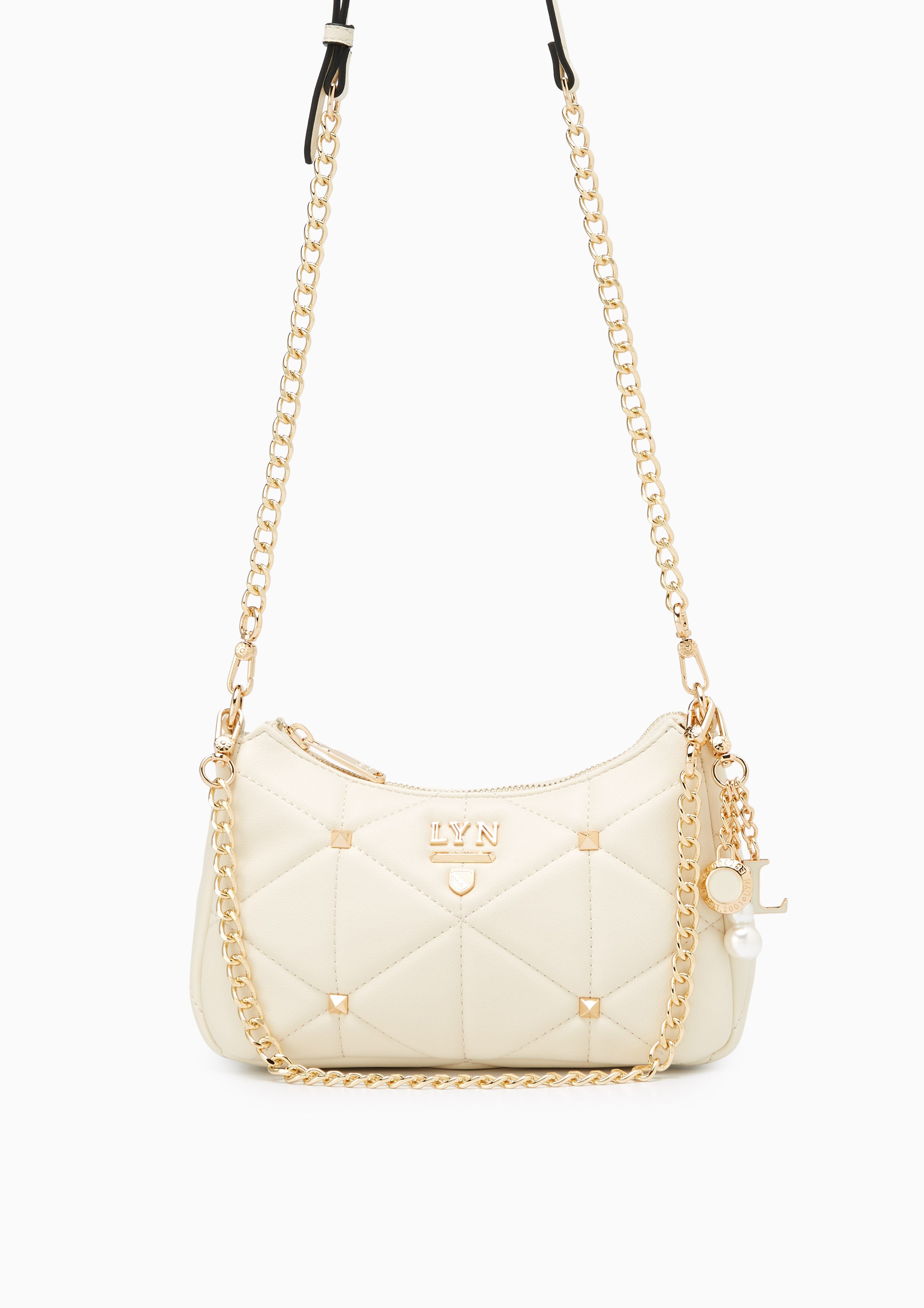 Tricia Amused Shoulder Bag Ivory - Lyn TH