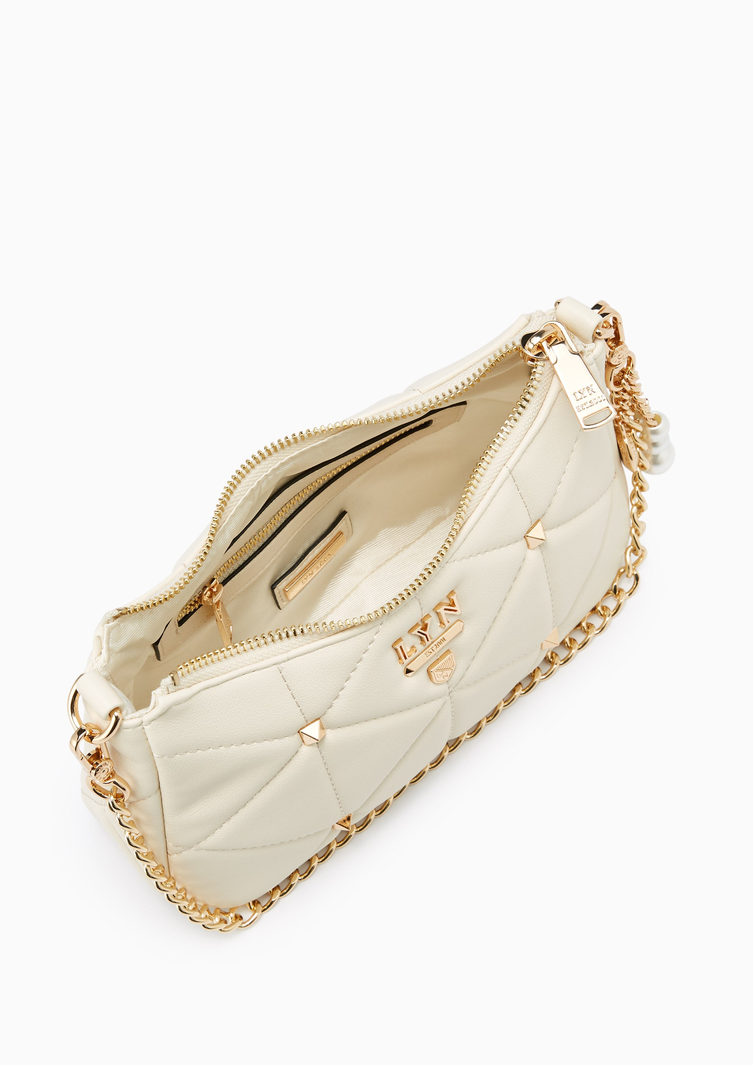 Tricia Amused Shoulder Bag Ivory - Lyn TH