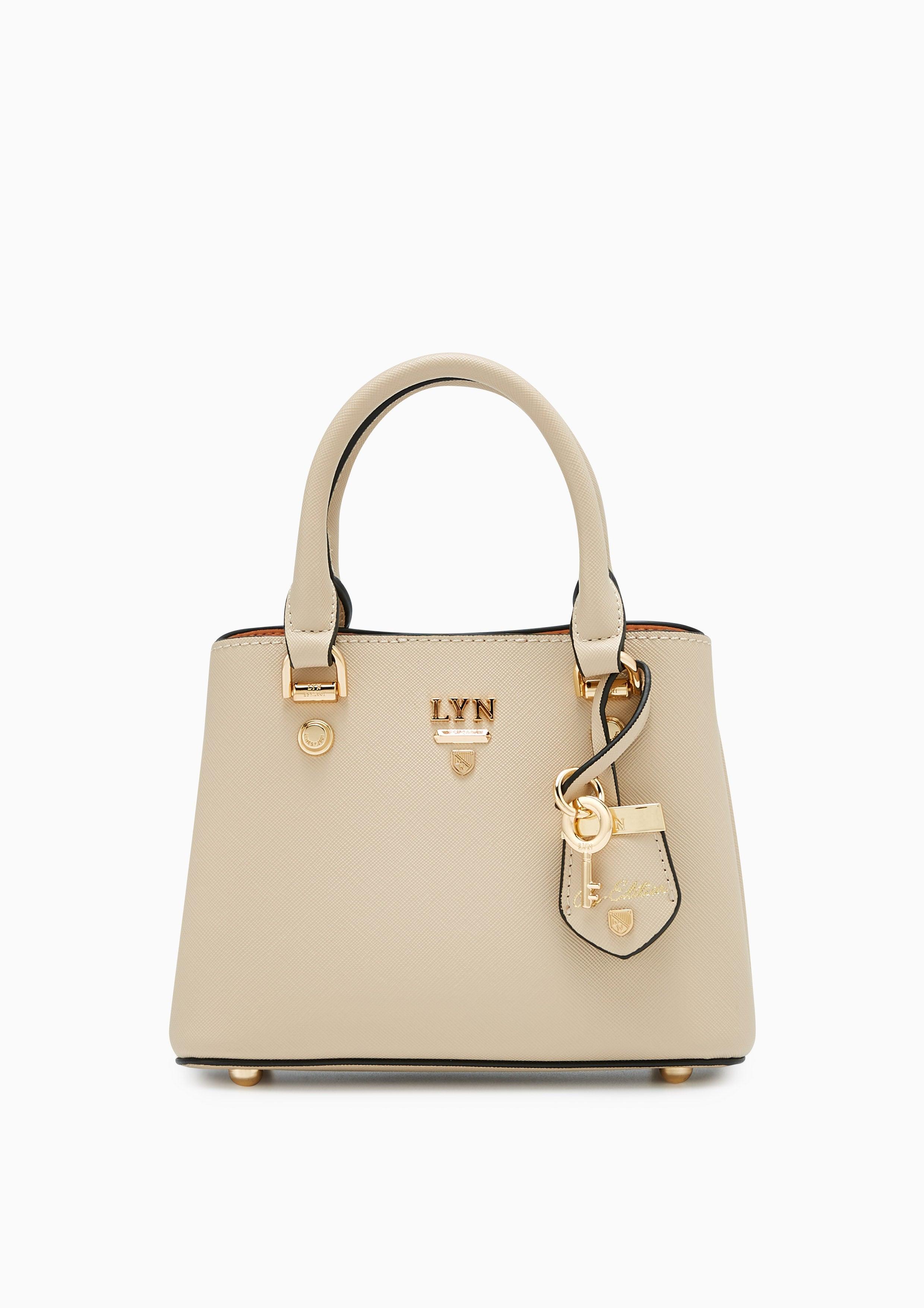 Athena Re-Edit Top Handle Bag S Beige