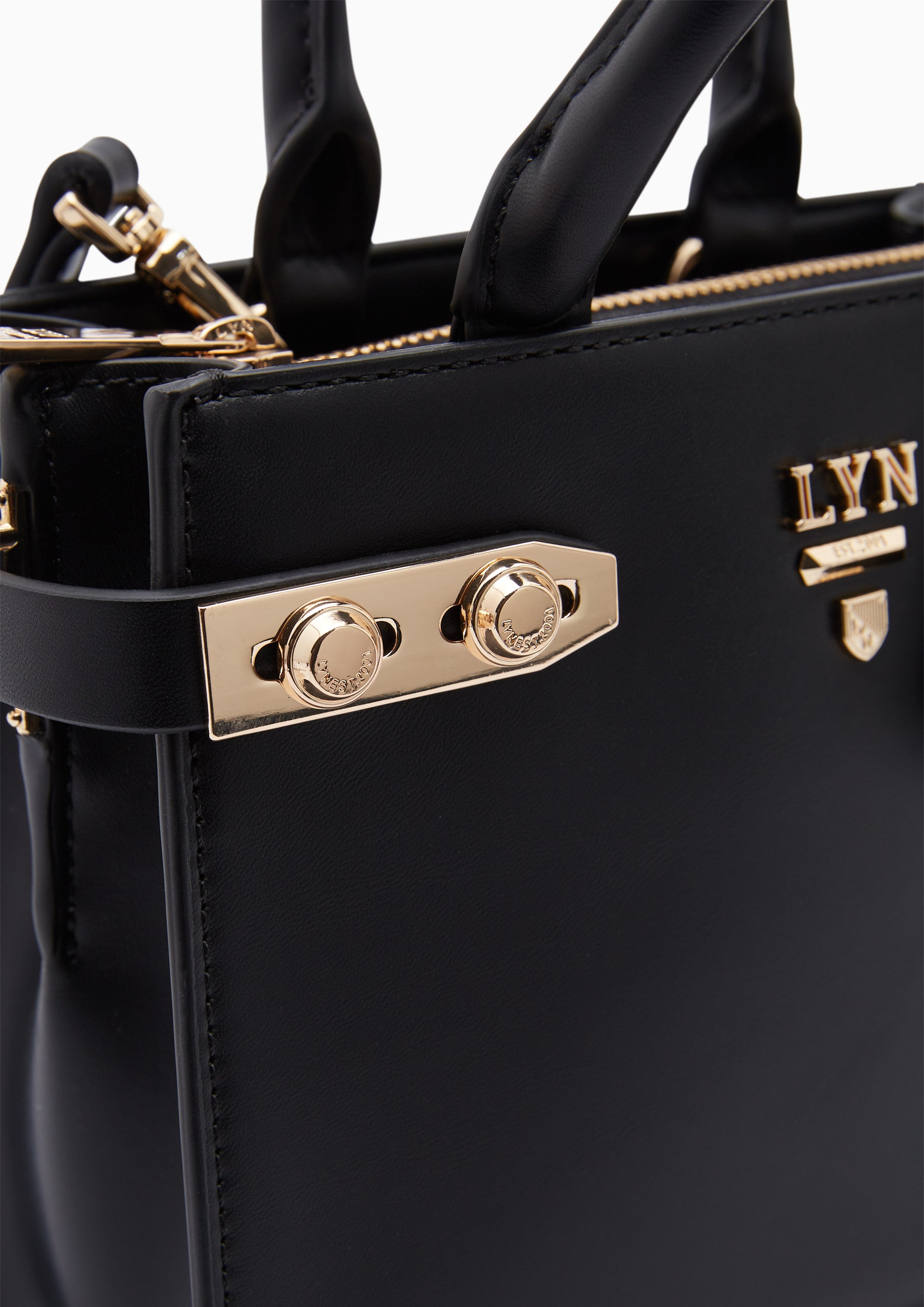 Fineness Re-Edit S Handbag Black - Lyn TH