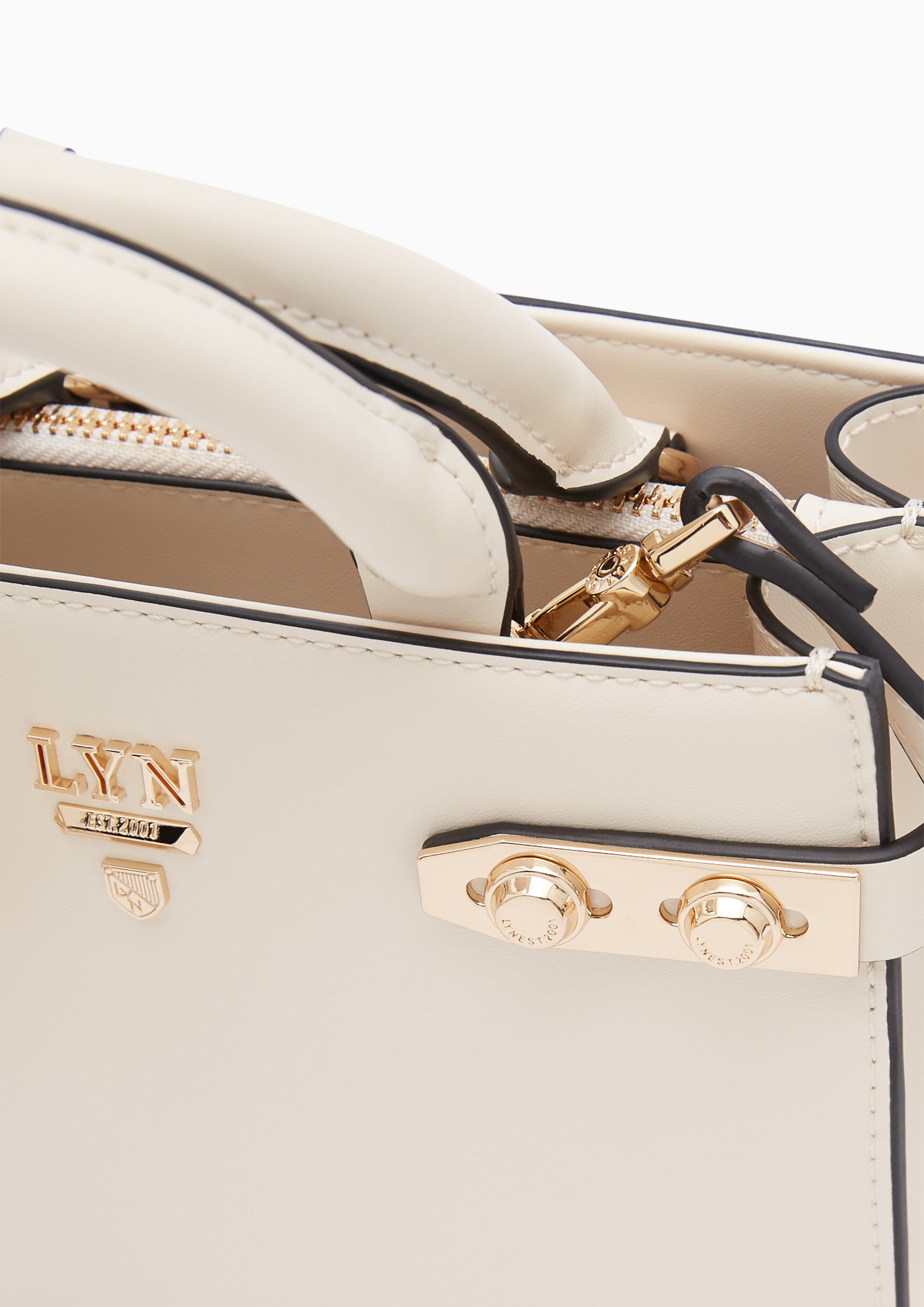 Fineness Re-Edit S Handbag Ivory - Lyn TH