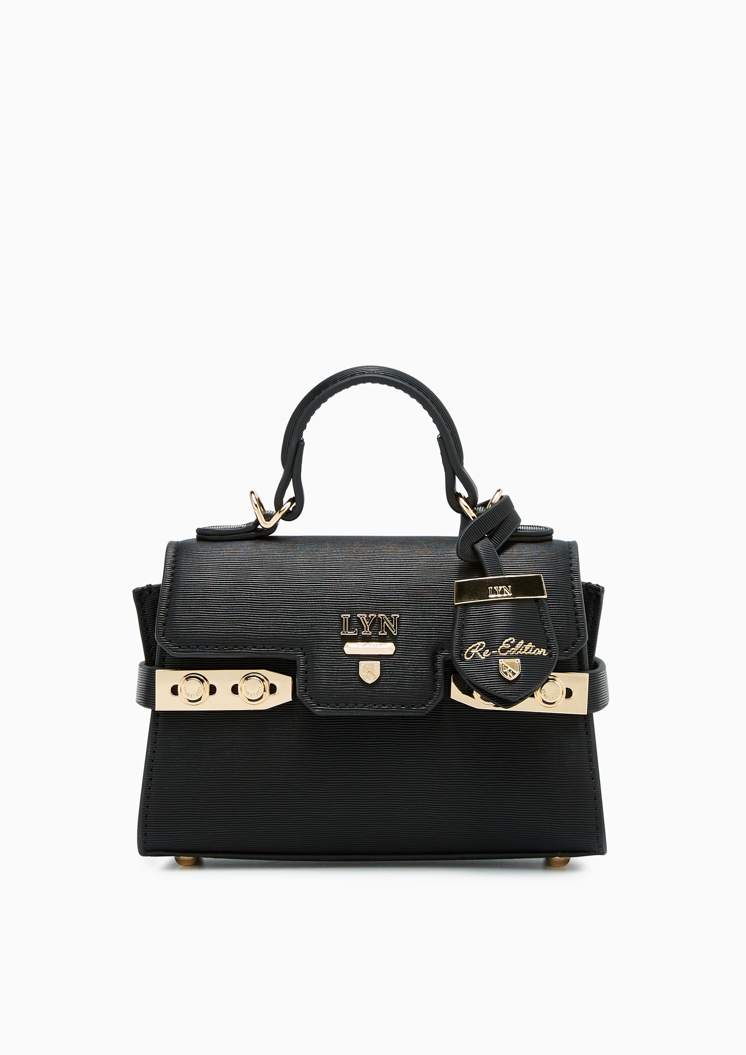 Fineness Reedition Xs Handbag Black - Lyn TH