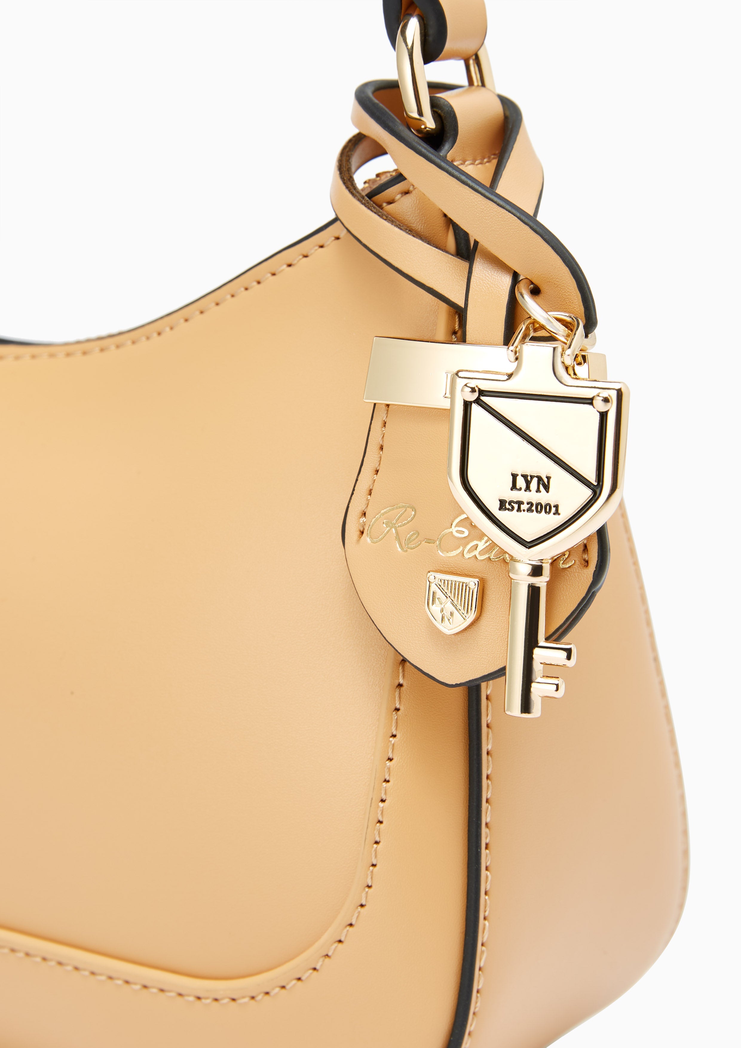 Rosee Re-Edit S Shoulder Bag Beige - Lyn TH