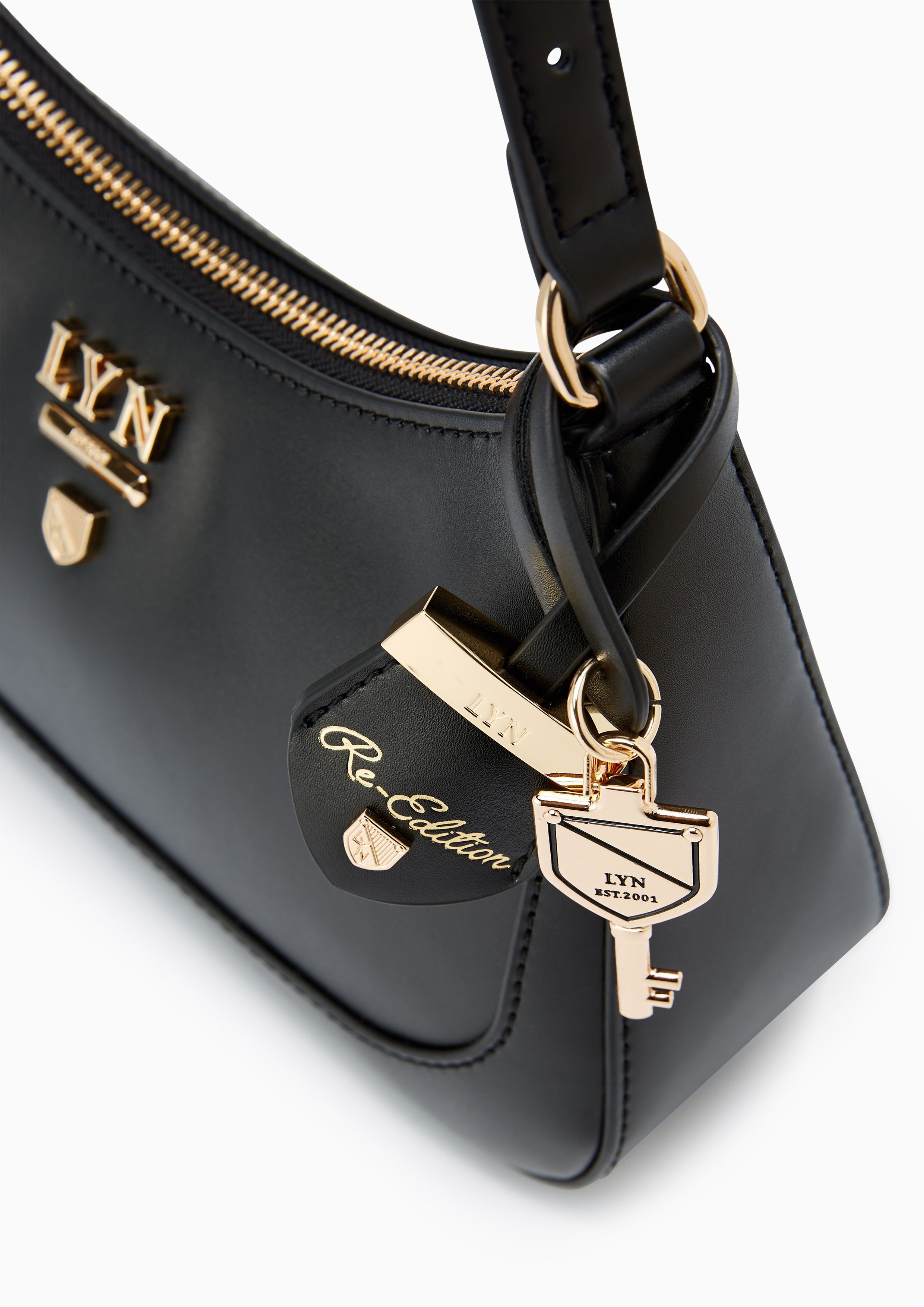 Rosee Re-Edit S Shoulder Bag Black - Lyn TH