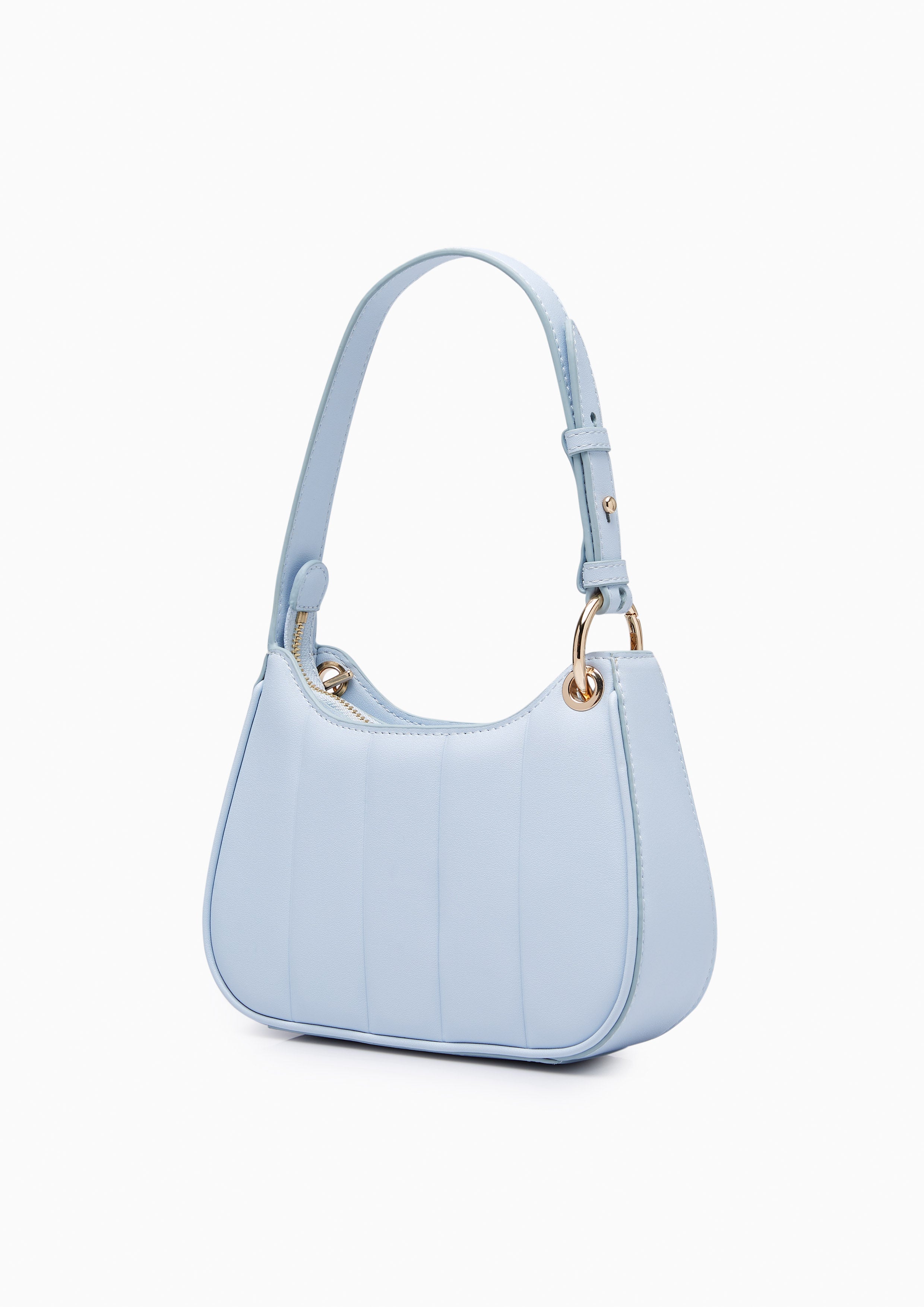 Patti Saddle Crossbody Bag Light Blue - Lyn TH