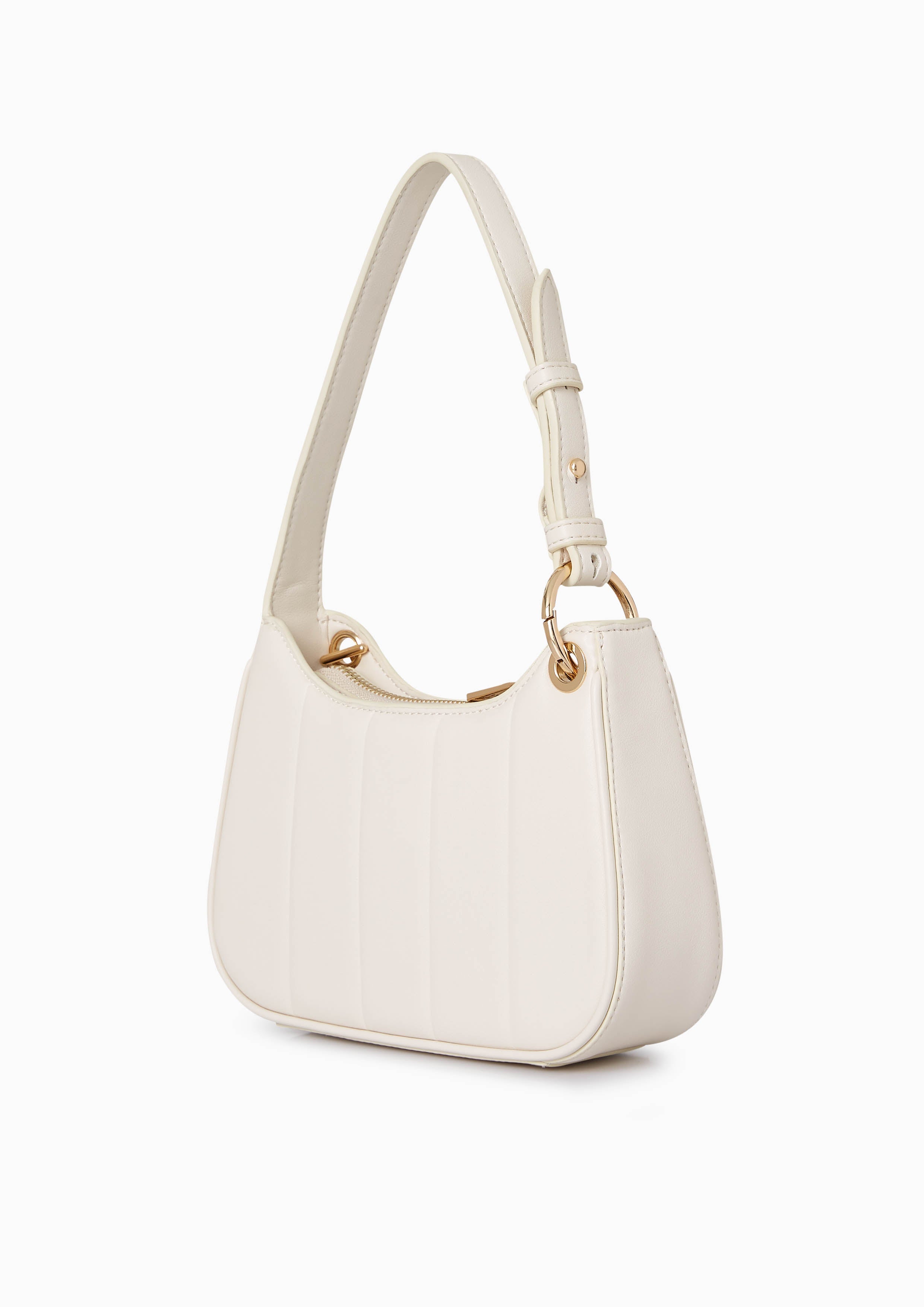 Patti Saddle Crossbody Bag Ivory - Lyn TH