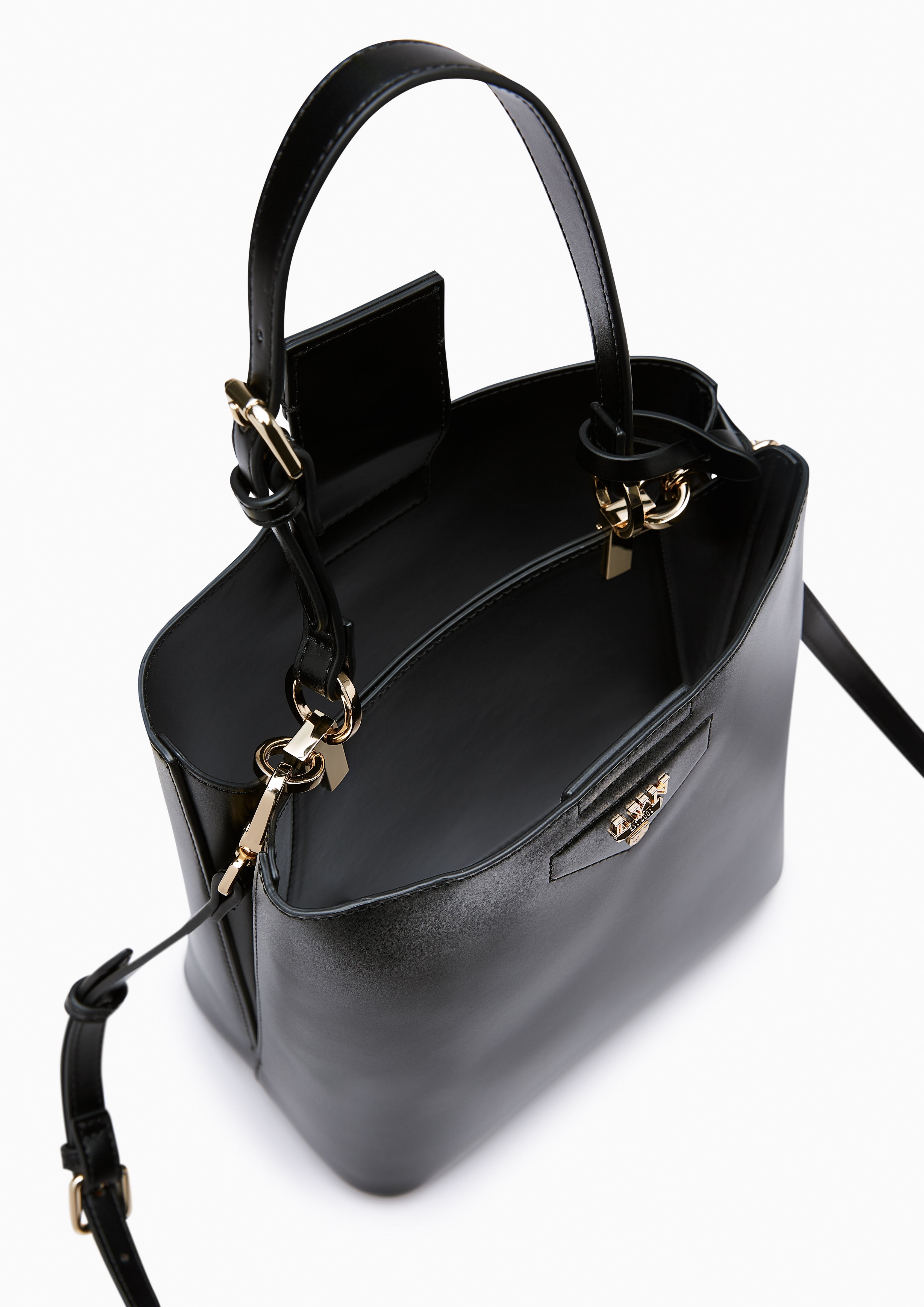 Astraea Bucket M Bucket Bag Black - Lyn TH