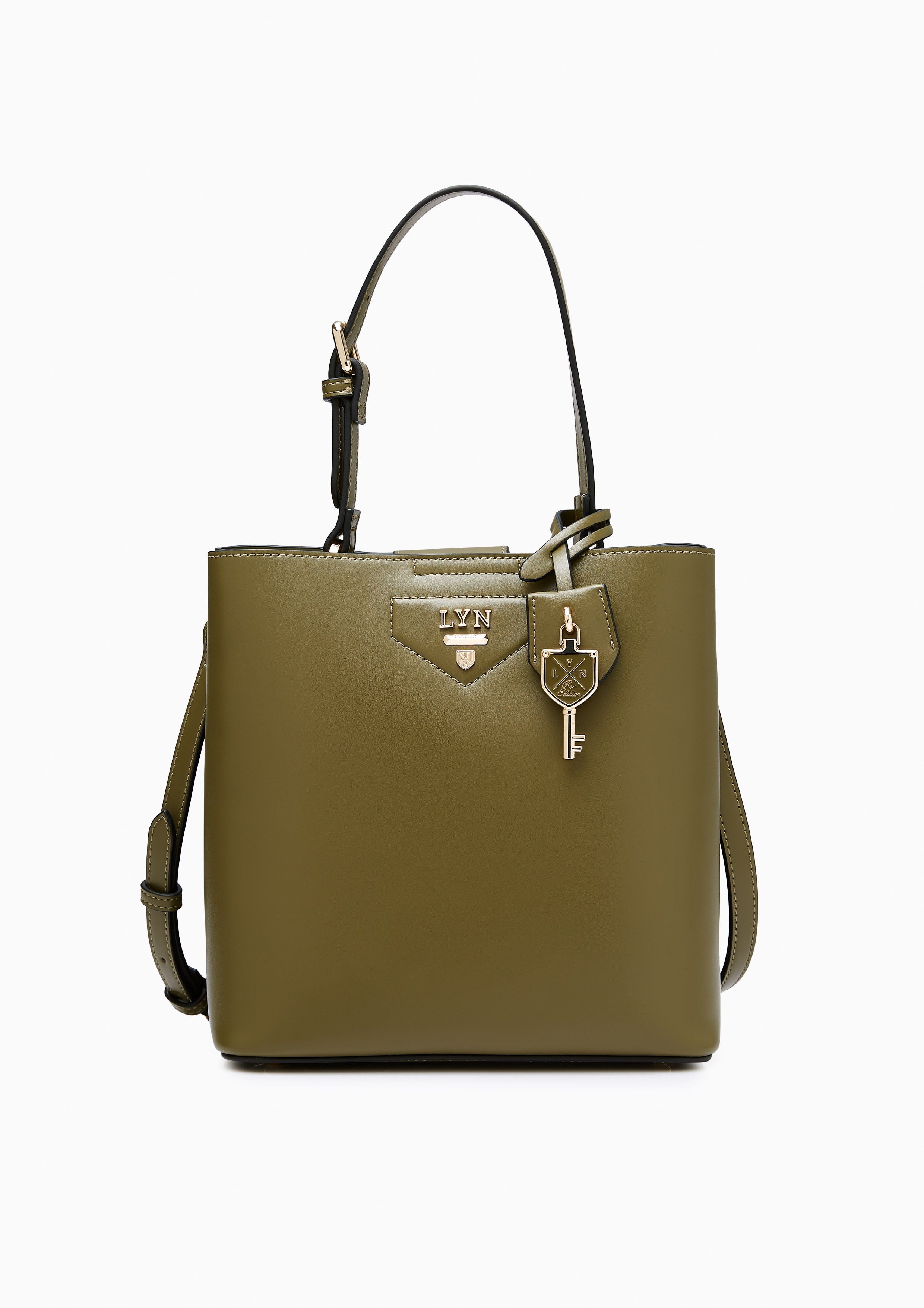 Astraea Bucket M Bucket Bag Green - Lyn TH