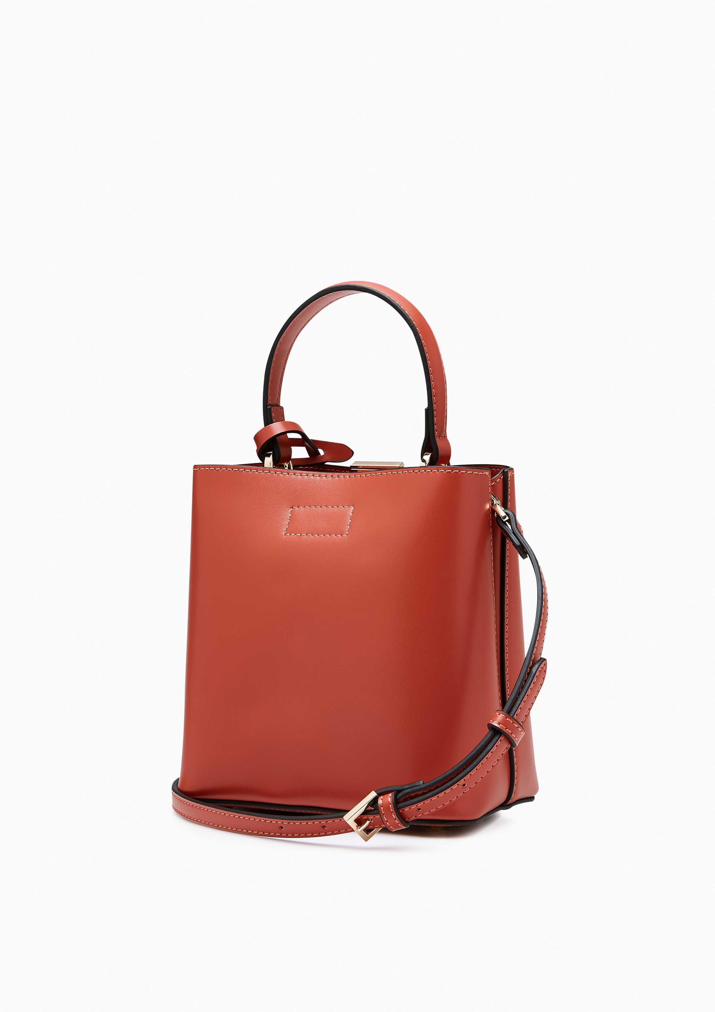 Astraea Bucket S Bucket Bag Dark Orange - Lyn TH