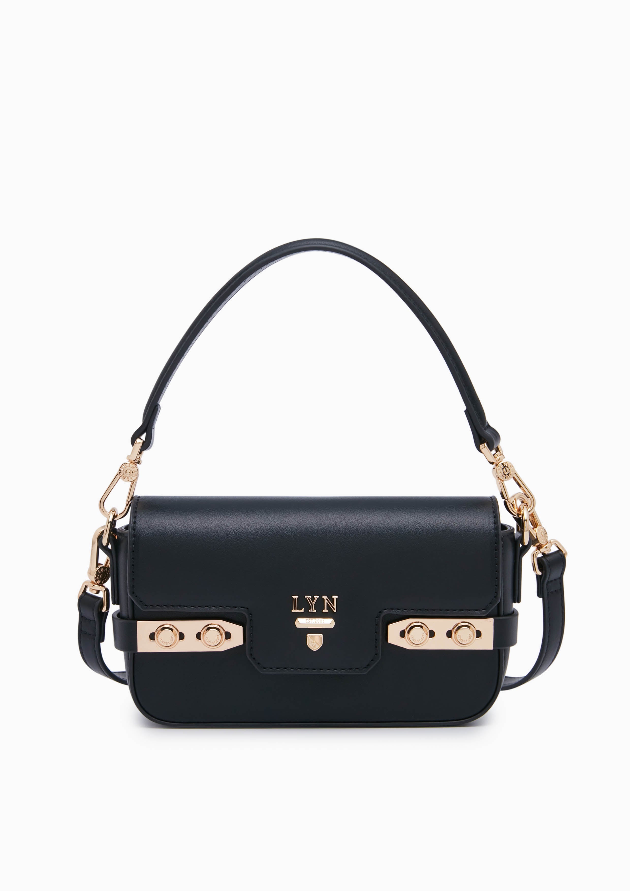 Fineness III Mini Crossbody Bag Black - Lyn TH