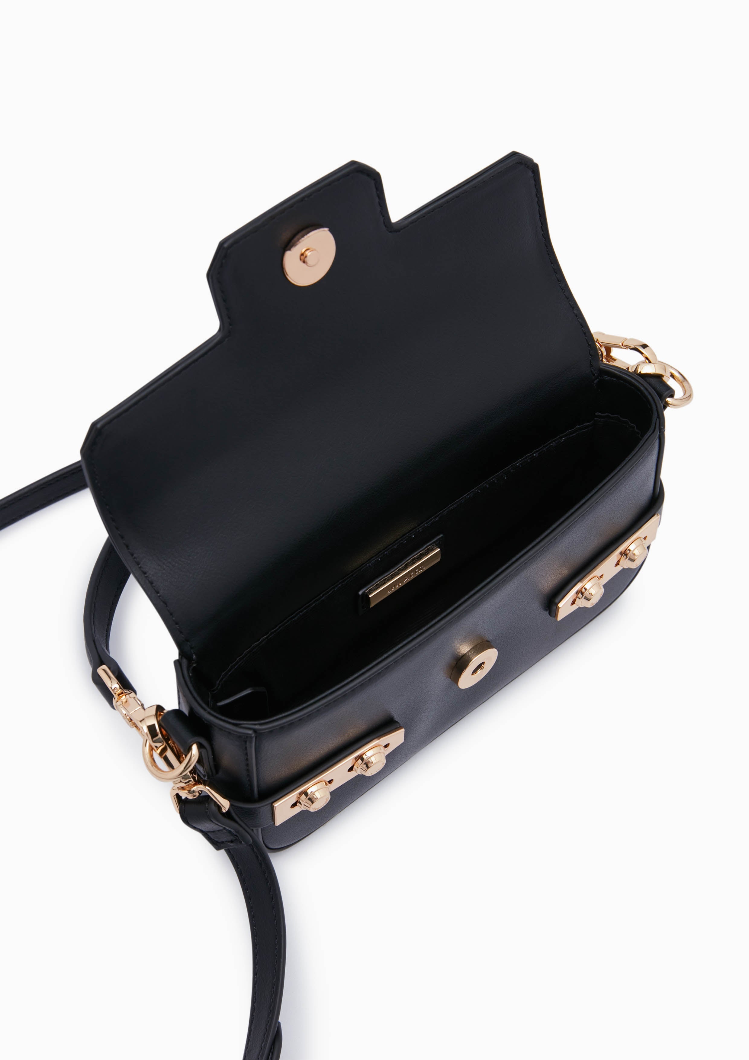 Fineness III Mini Crossbody Bag Black - Lyn TH