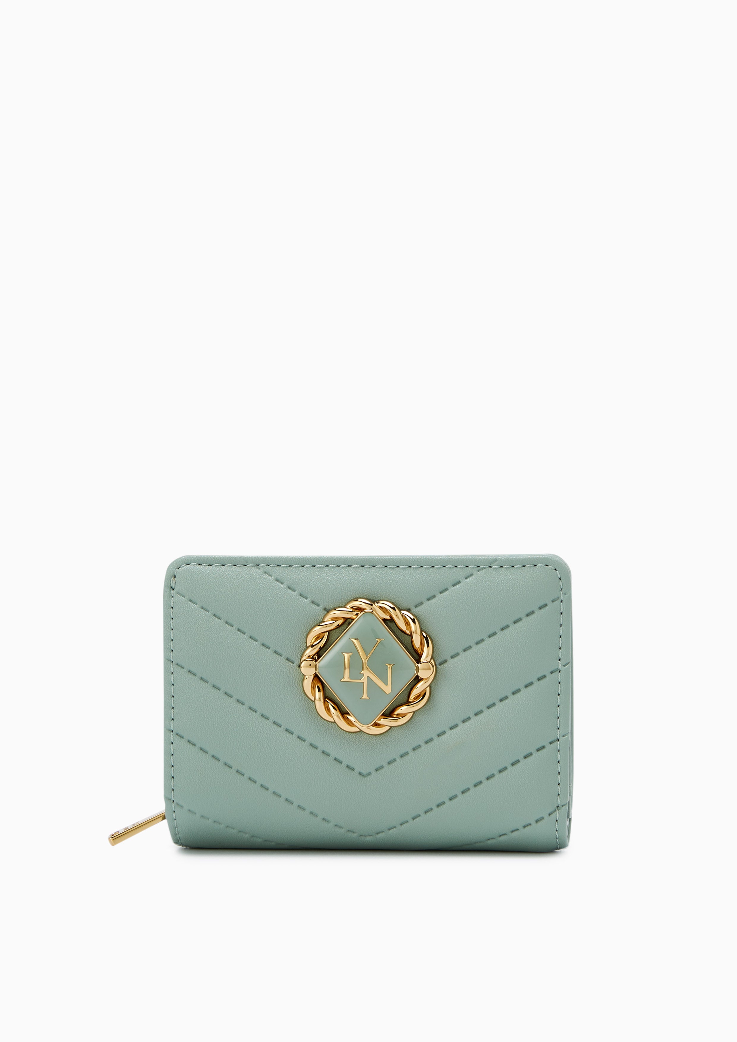 Sasia Short Wallet Green