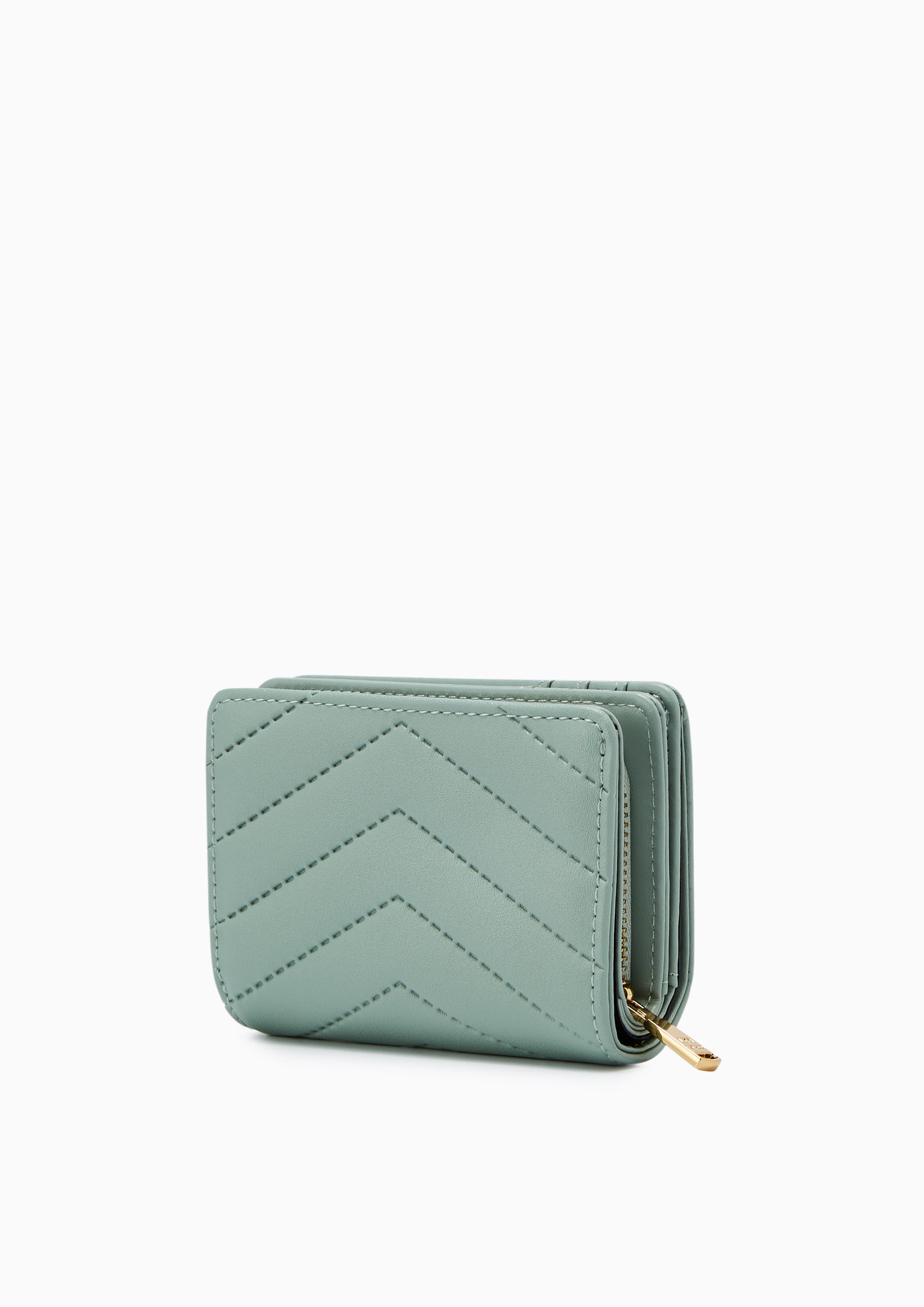 Sasia Short Wallet Green