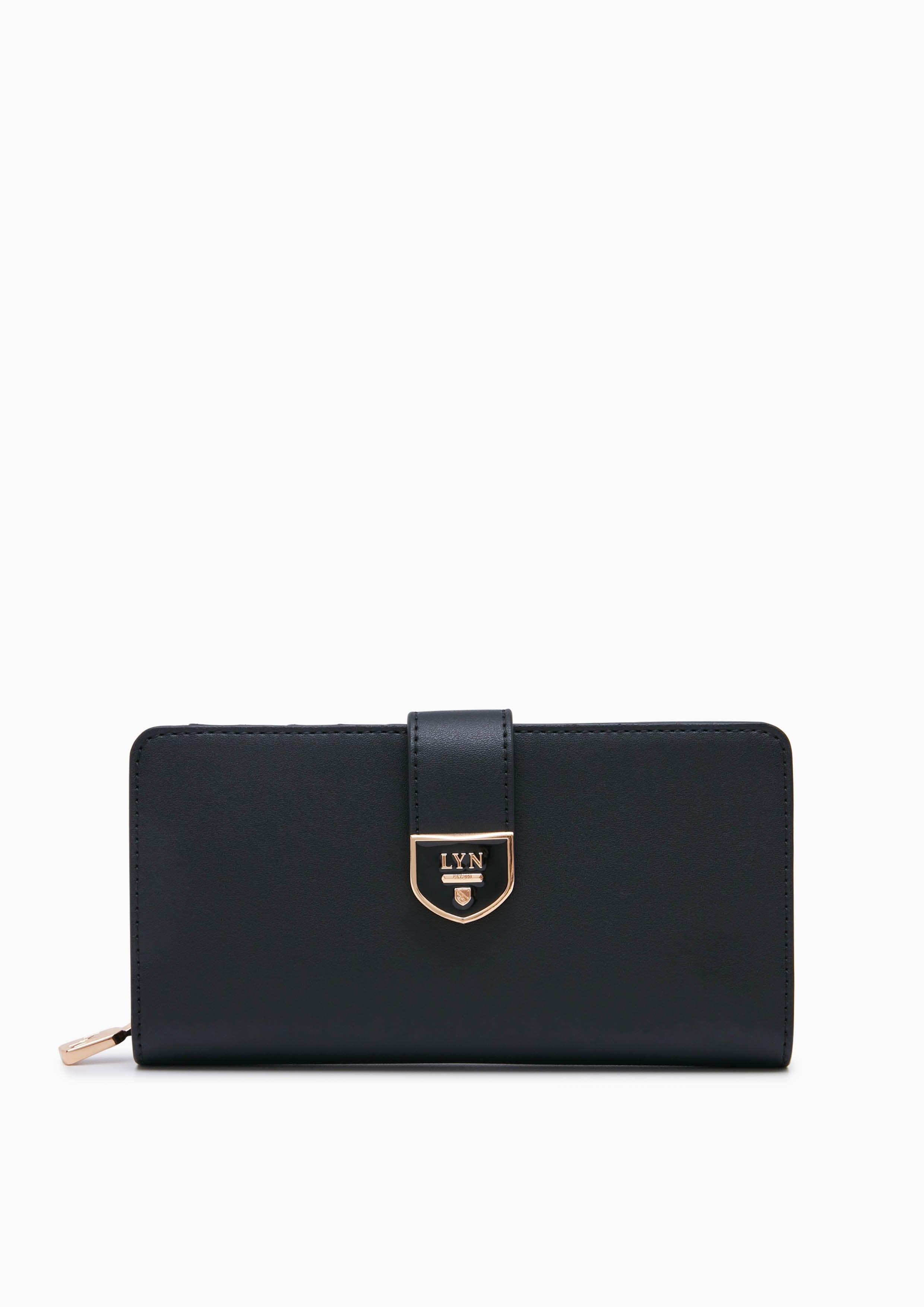 Athella Long Wallet Black - Lyn TH