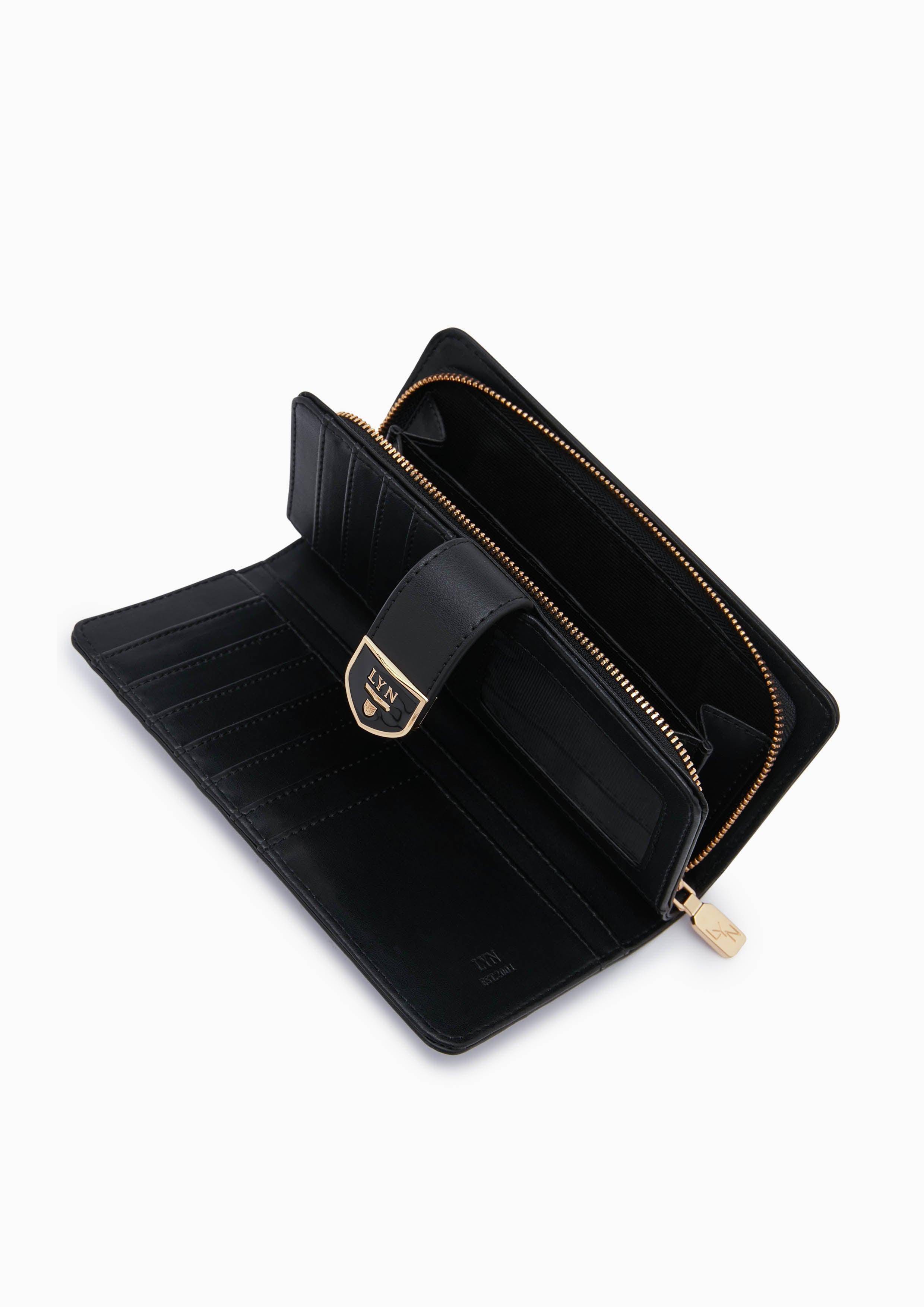 Athella Long Wallet Black - Lyn TH