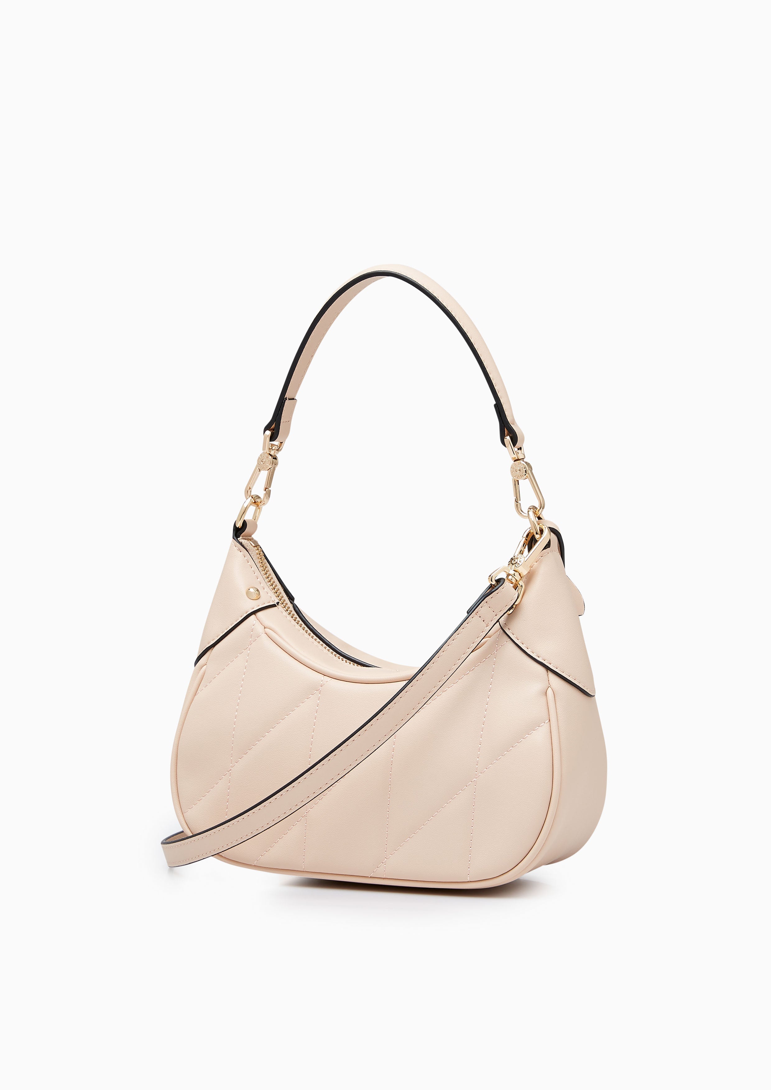 Gaston S Shoulder Bag Beige - Lyn TH