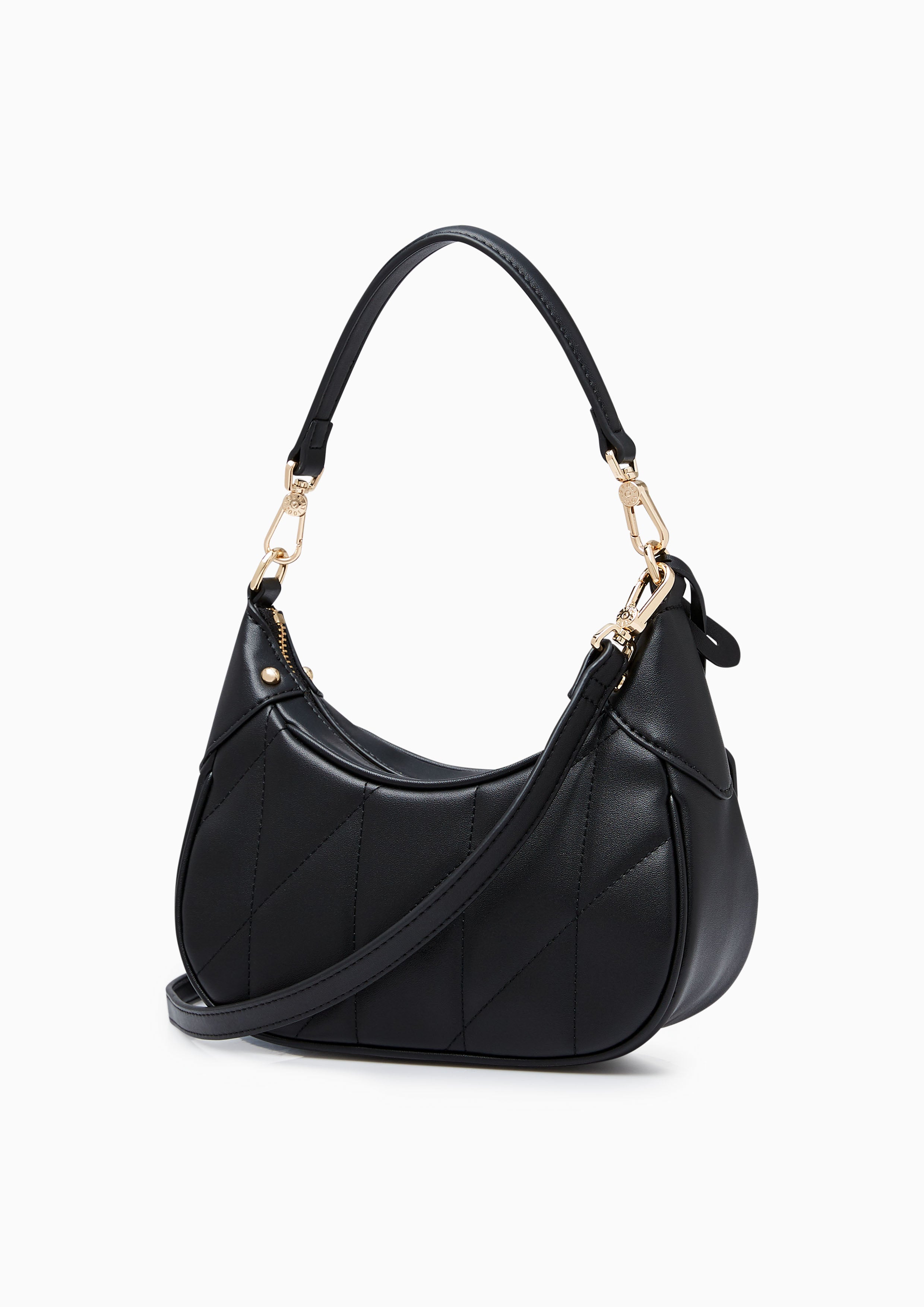 Gaston S Shoulder Bag Black - Lyn TH