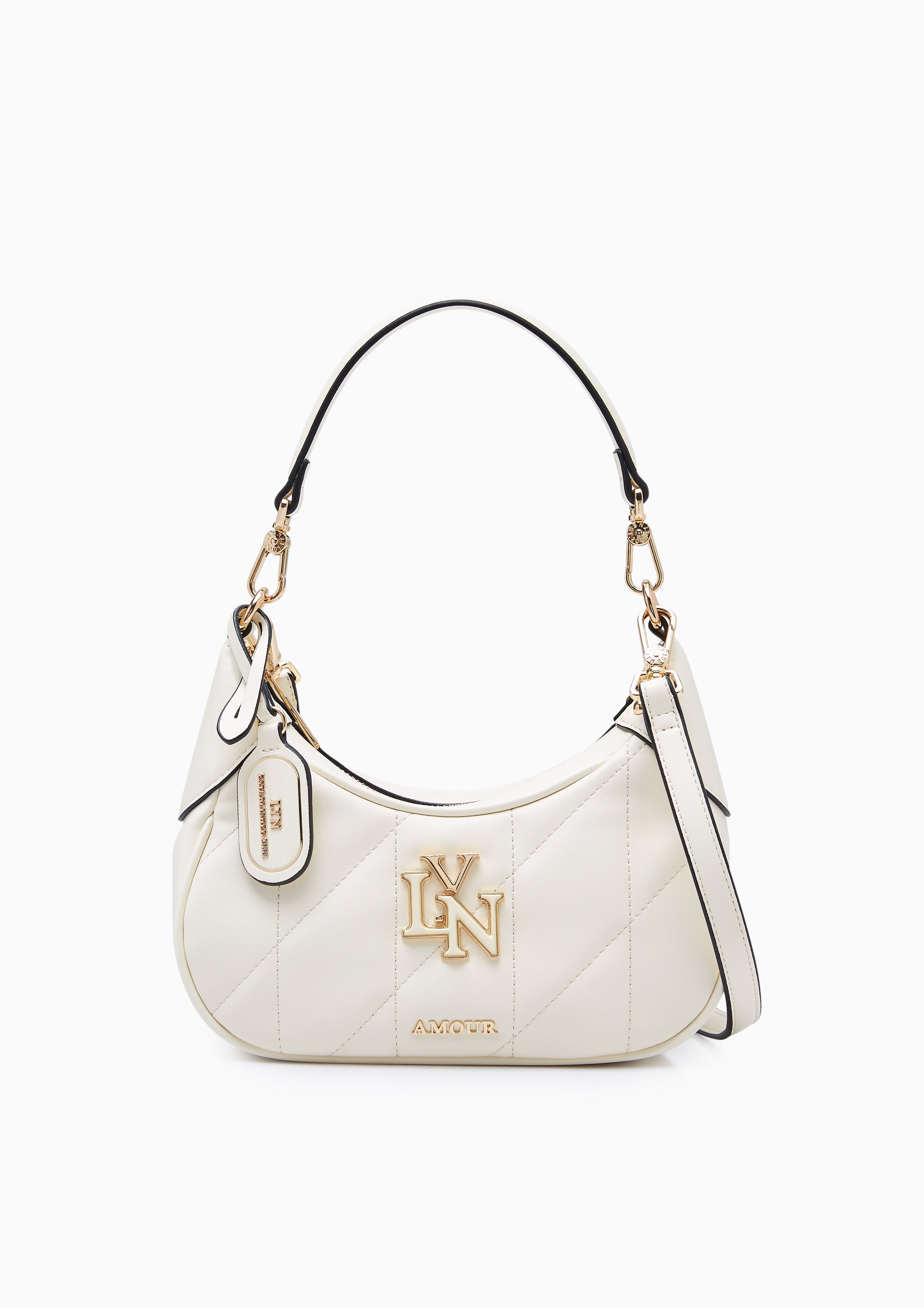 Gaston S Shoulder Bag Ivory - Lyn TH