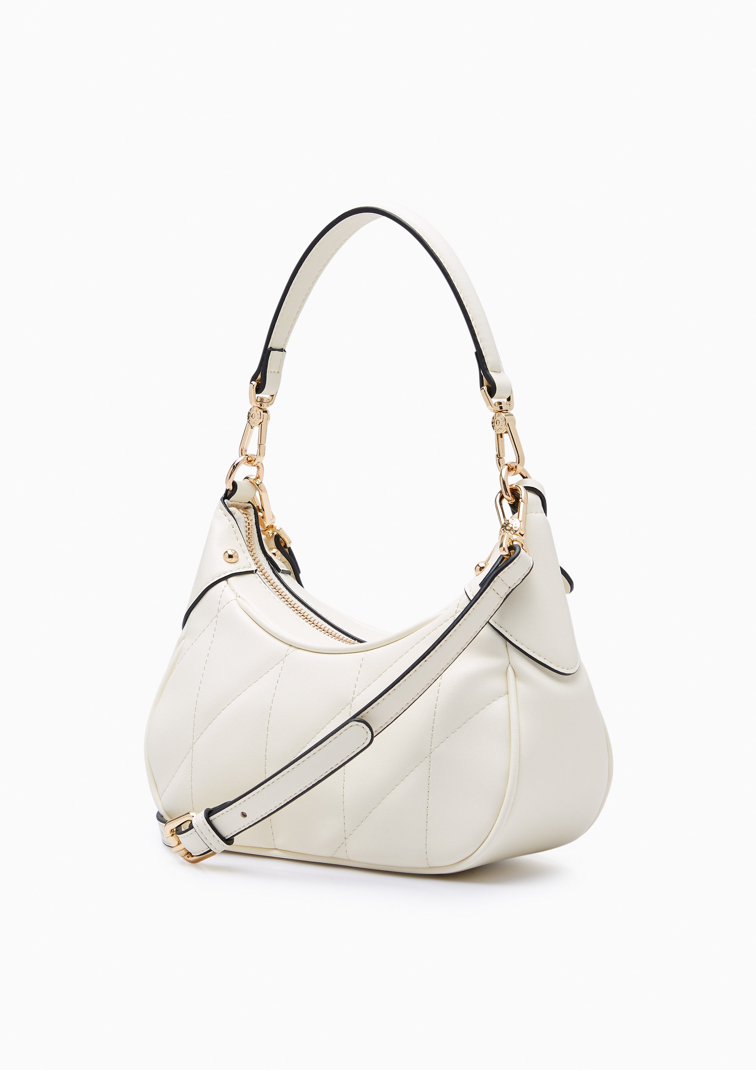 Gaston S Shoulder Bag Ivory - Lyn TH