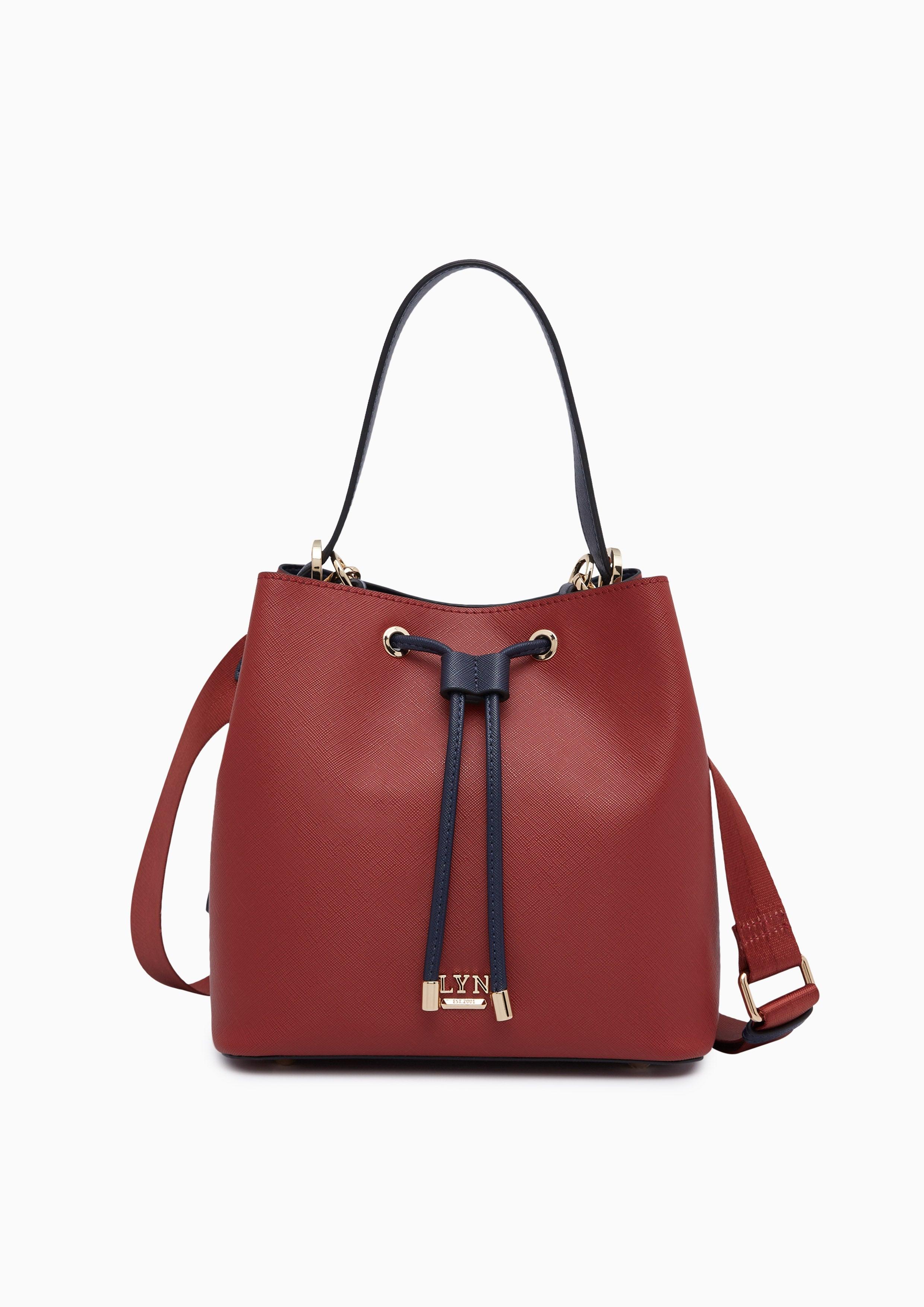 Gareth Bucket Bag Red - Lyn TH