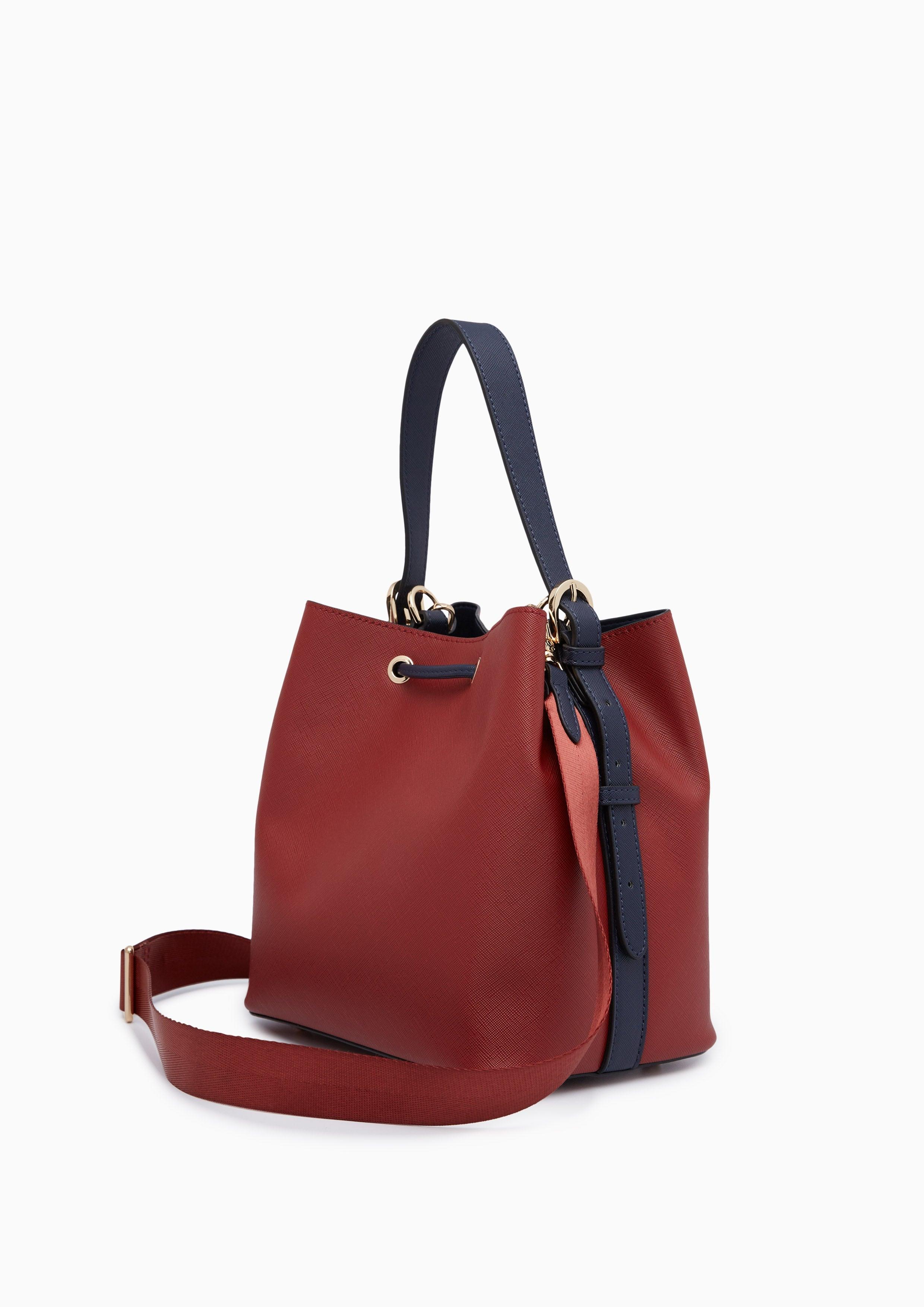 Gareth Bucket Bag Red - Lyn TH