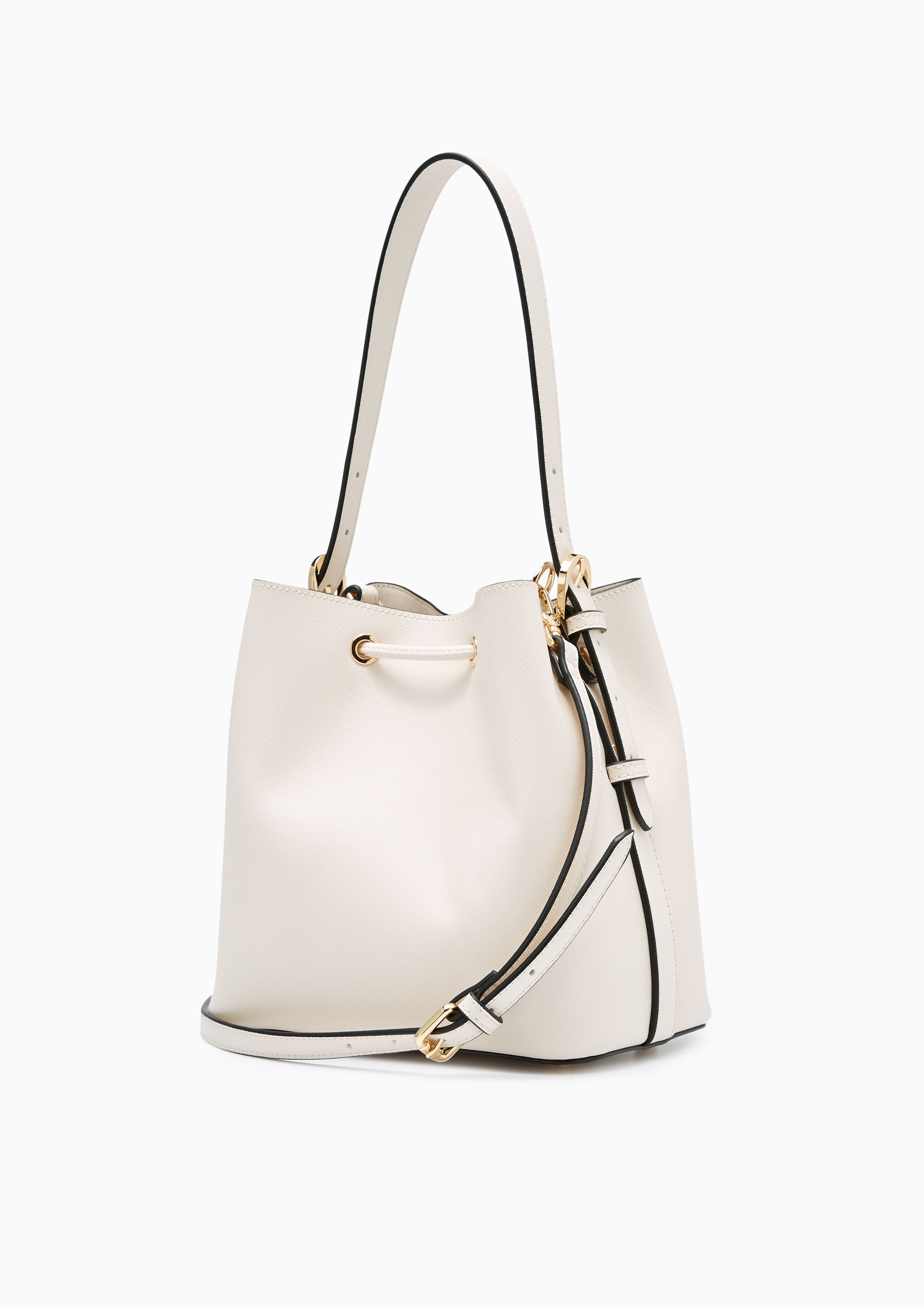 Gareth II Bucket Bag Beige - Lyn TH