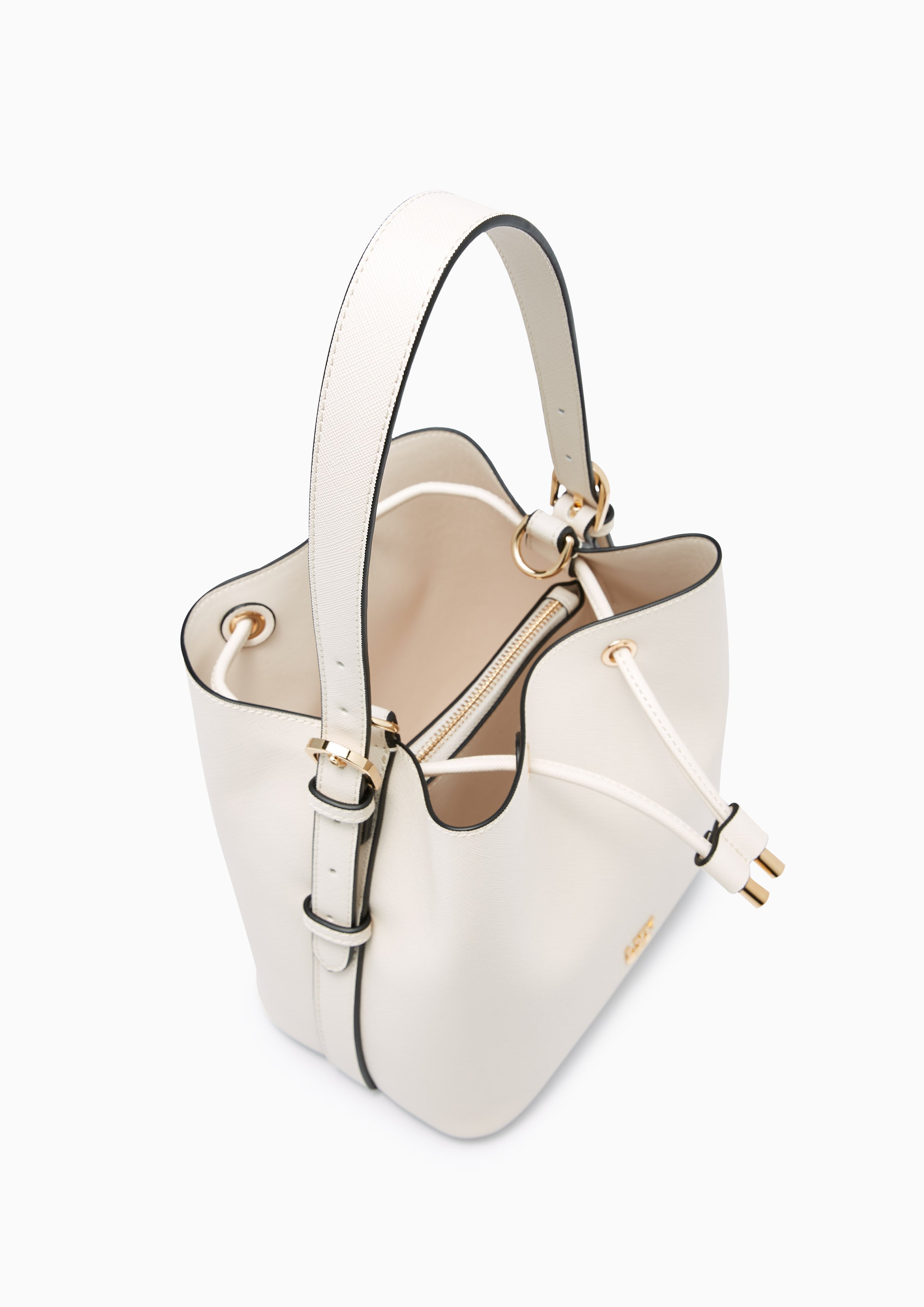 Gareth II Bucket Bag Beige - Lyn TH