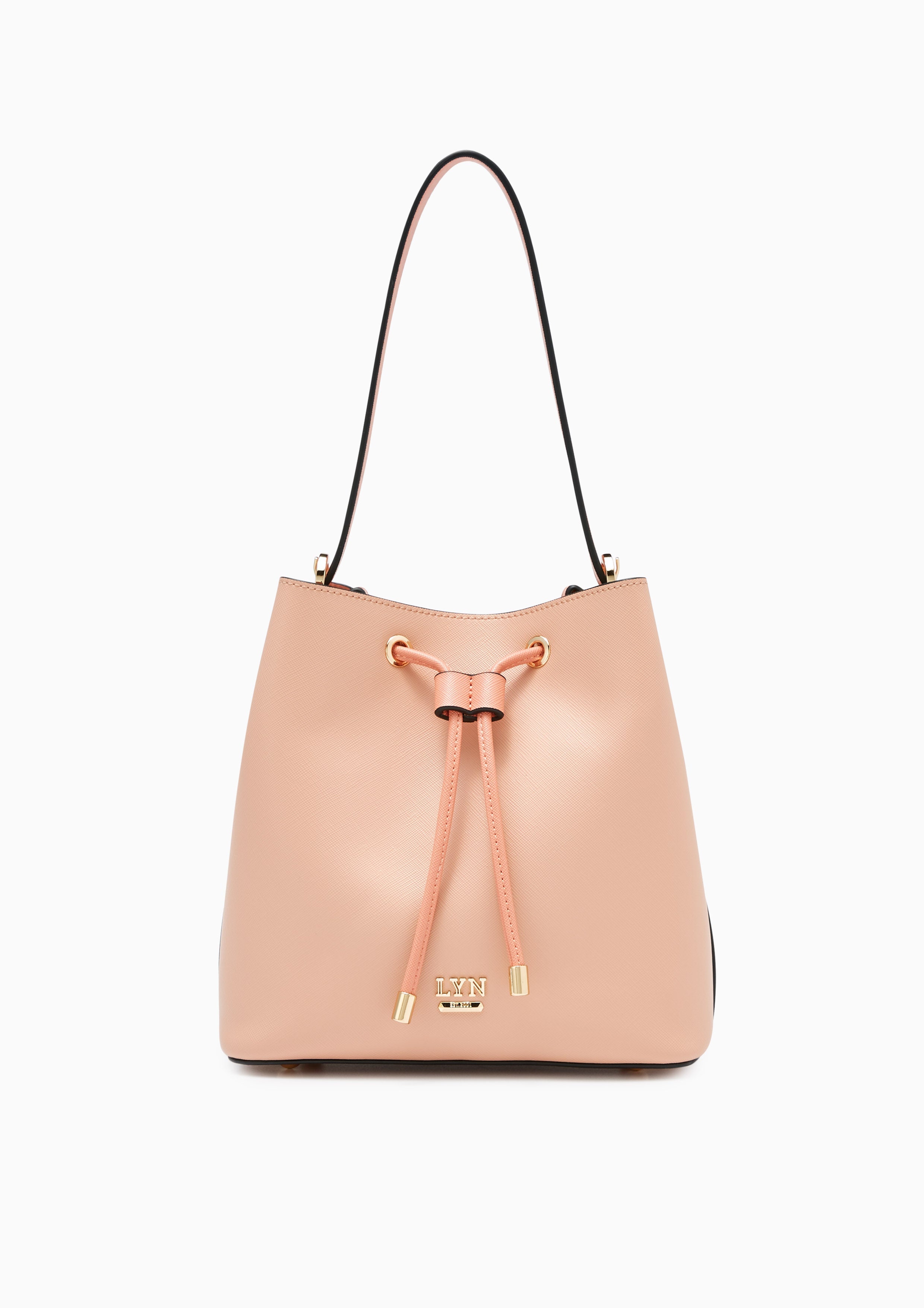 Gareth II Bucket Bag Beige - Lyn TH