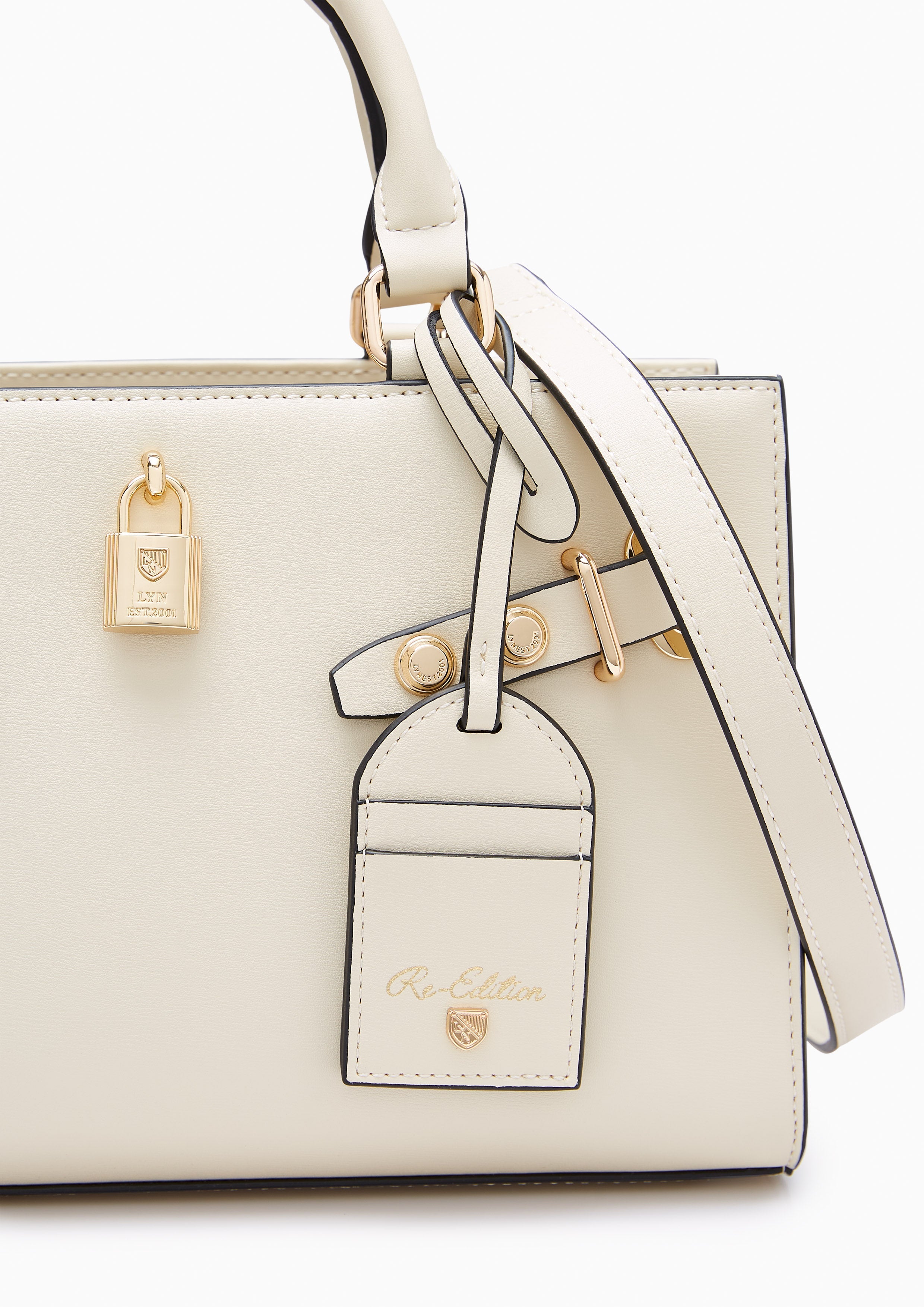 Raff M Crossbody Bag Ivory - Lyn TH