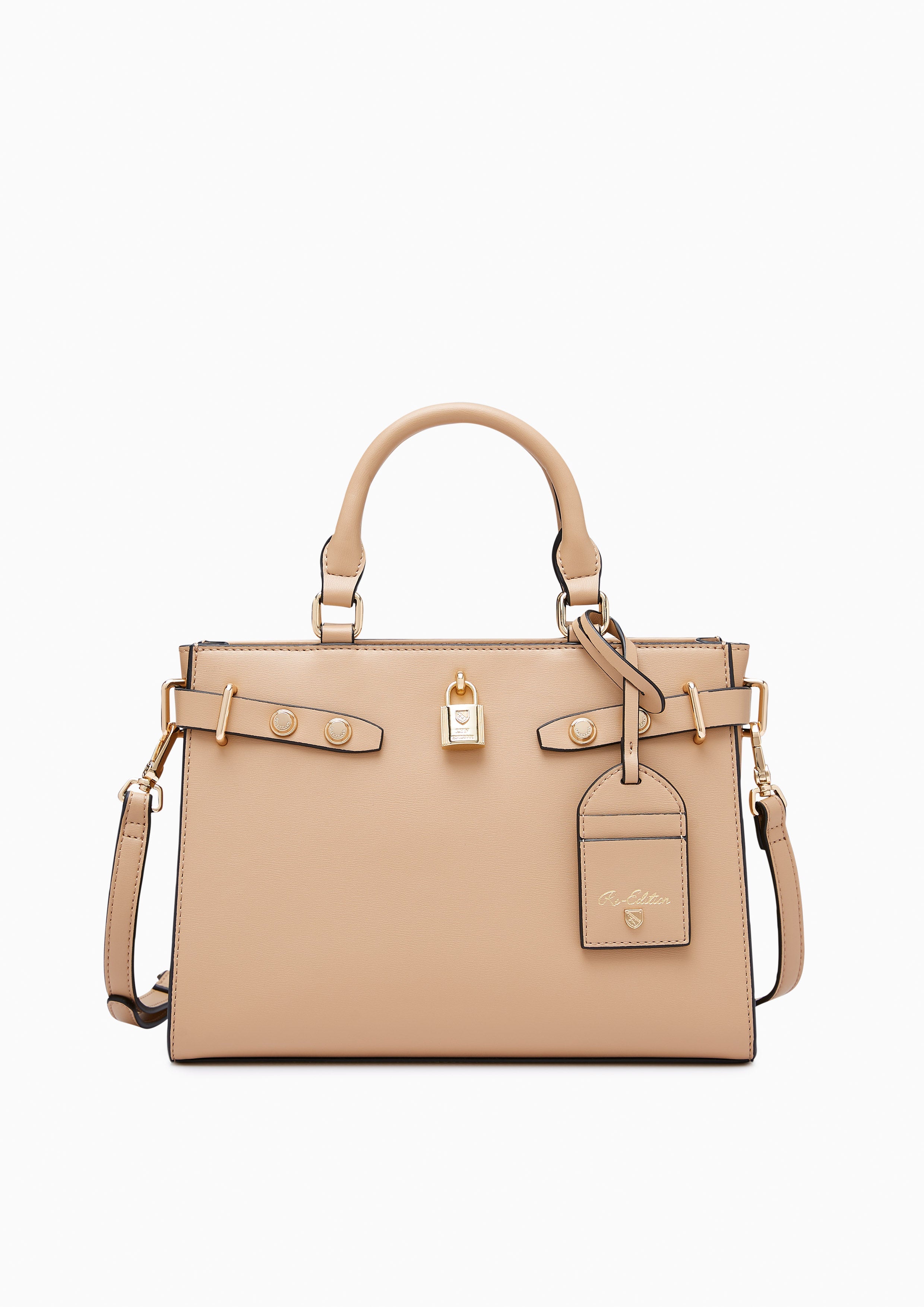 Raff S Crossbody Bag Beige - Lyn TH