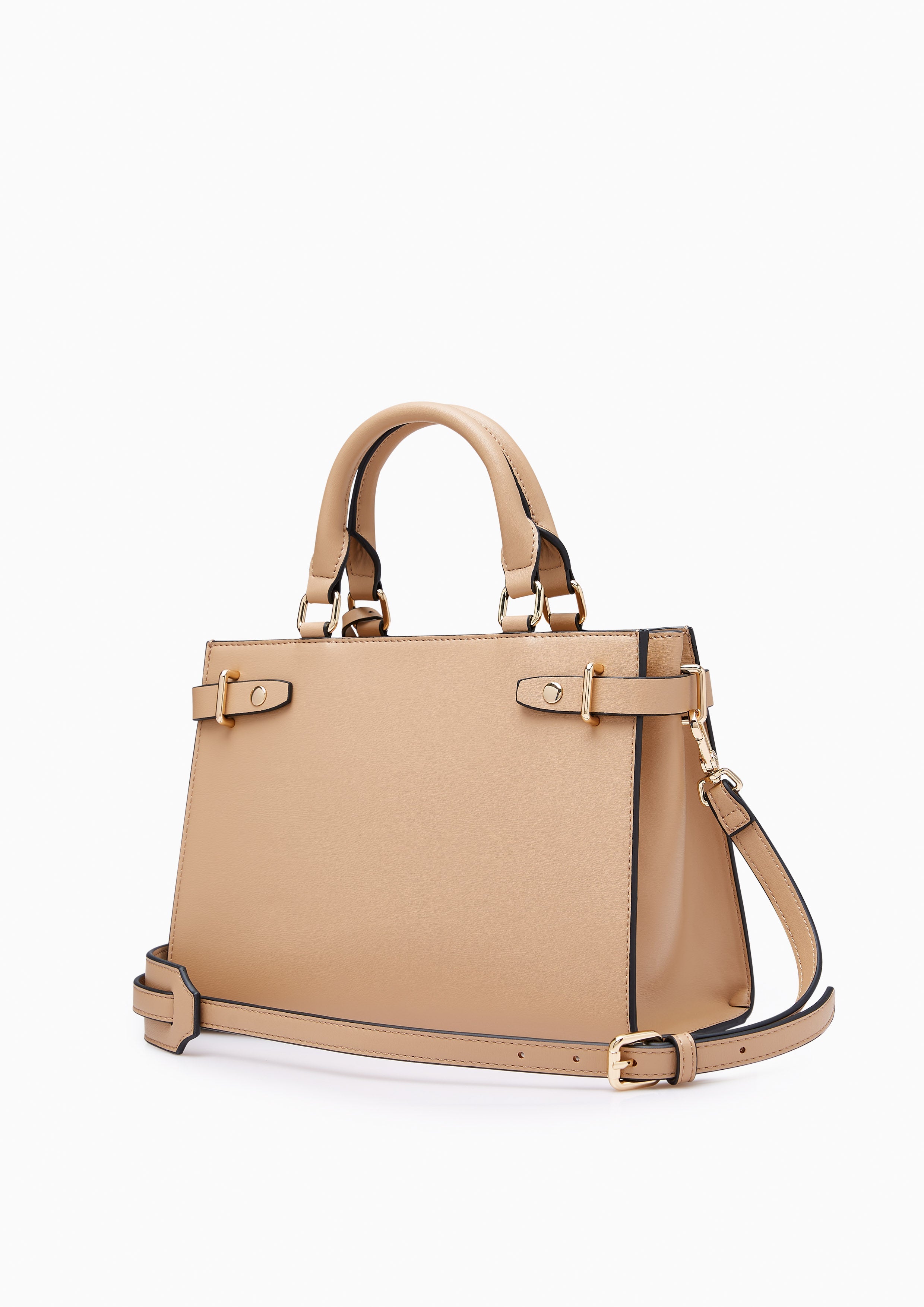 Raff S Crossbody Bag Beige - Lyn TH