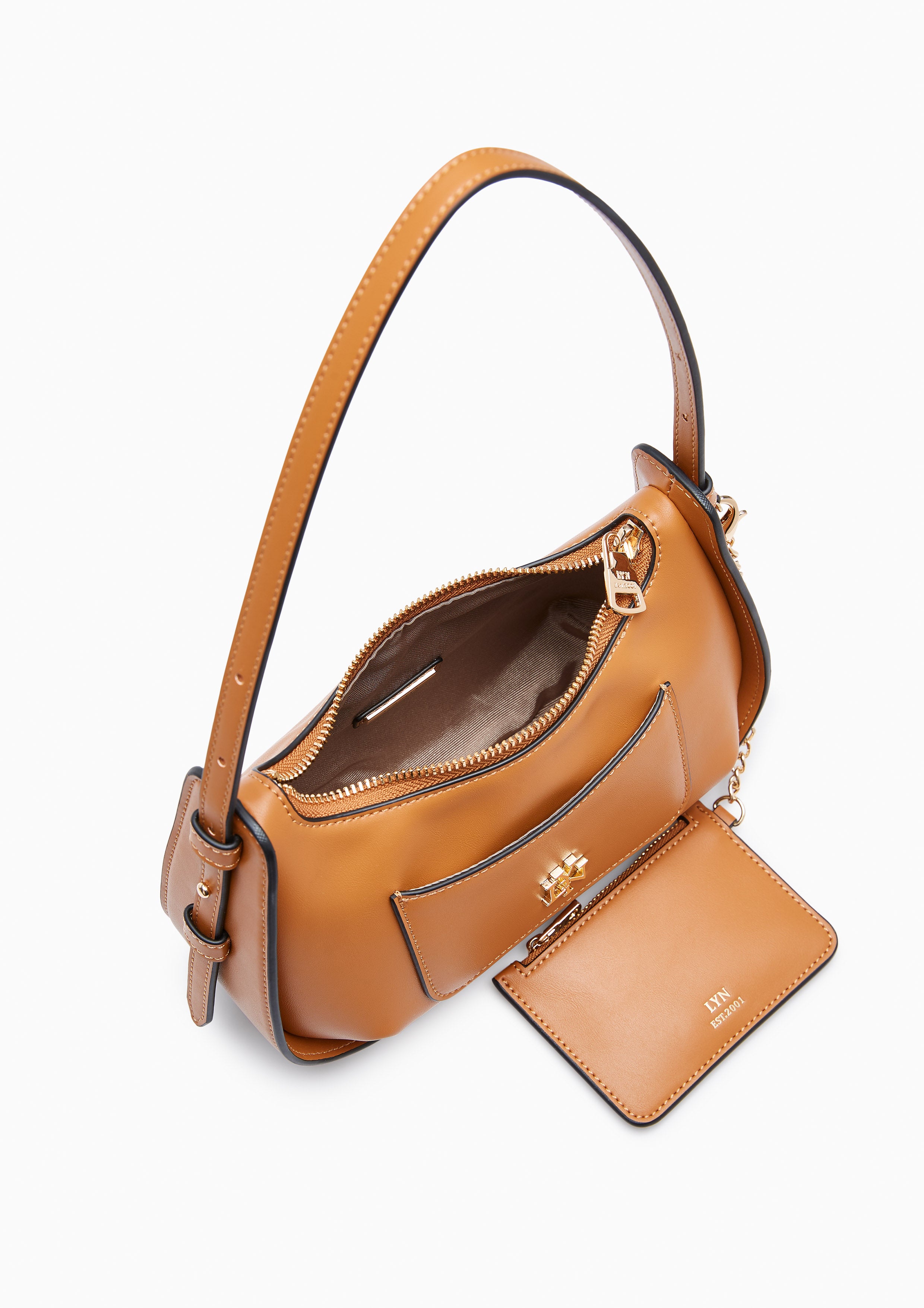 Colette Shoulderbag Brown - Lyn TH