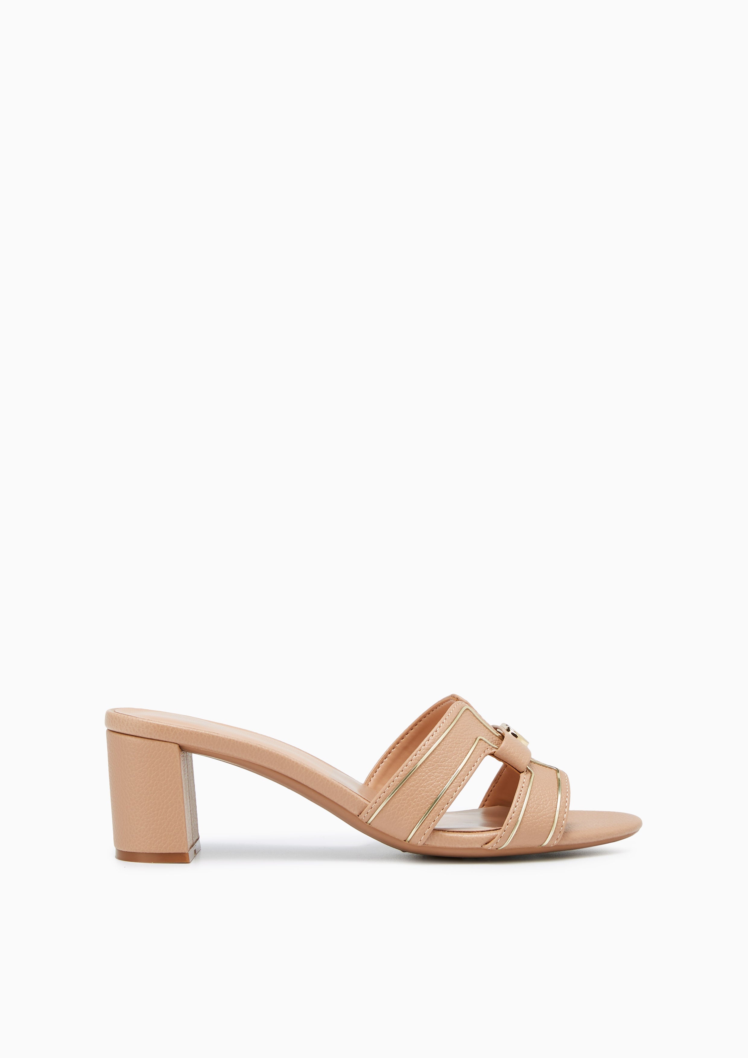 Hey Mid Heel Sandals Pink - Lyn TH