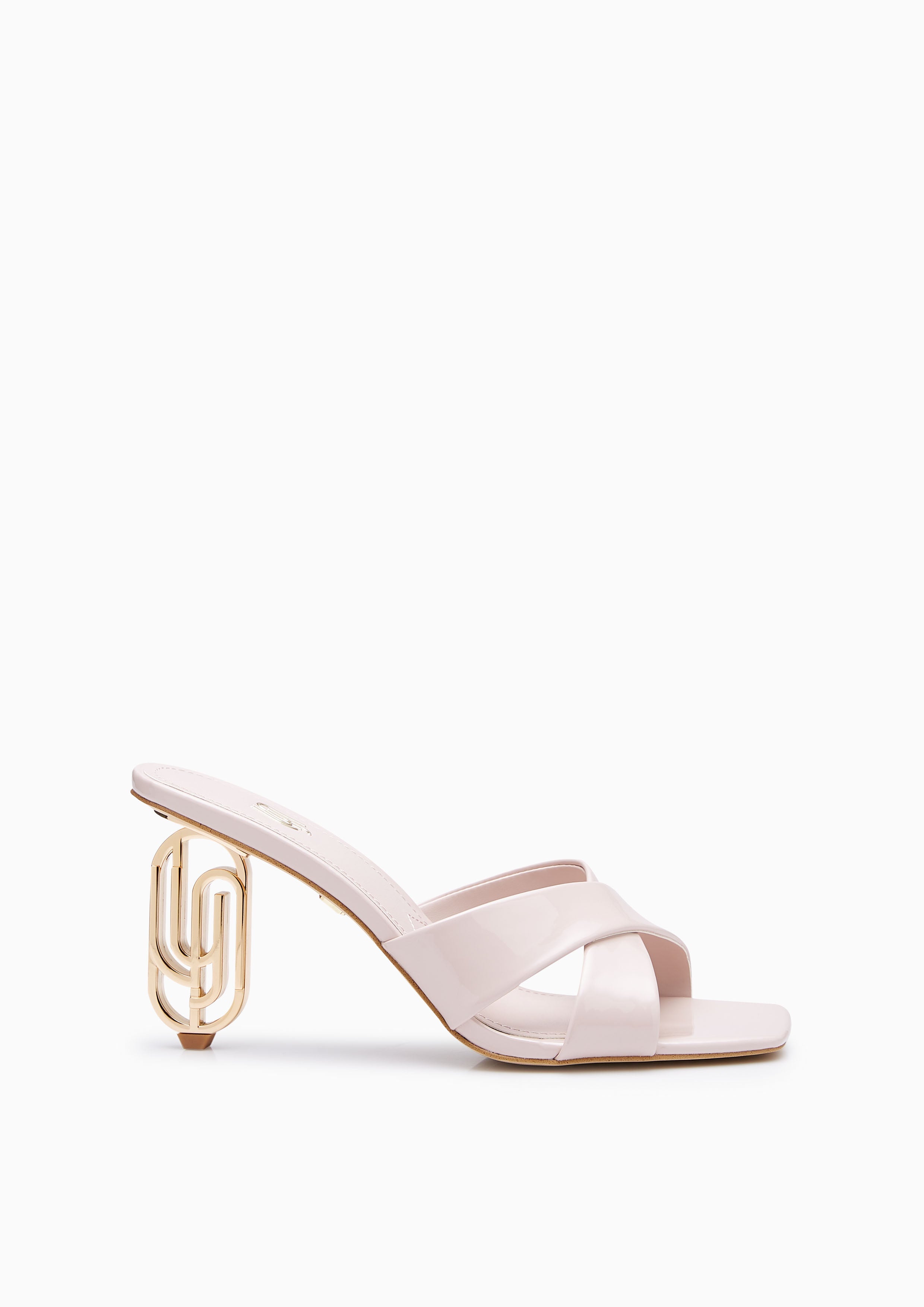 Iberry Infinite Mid Heel Sandals Beige - Lyn TH