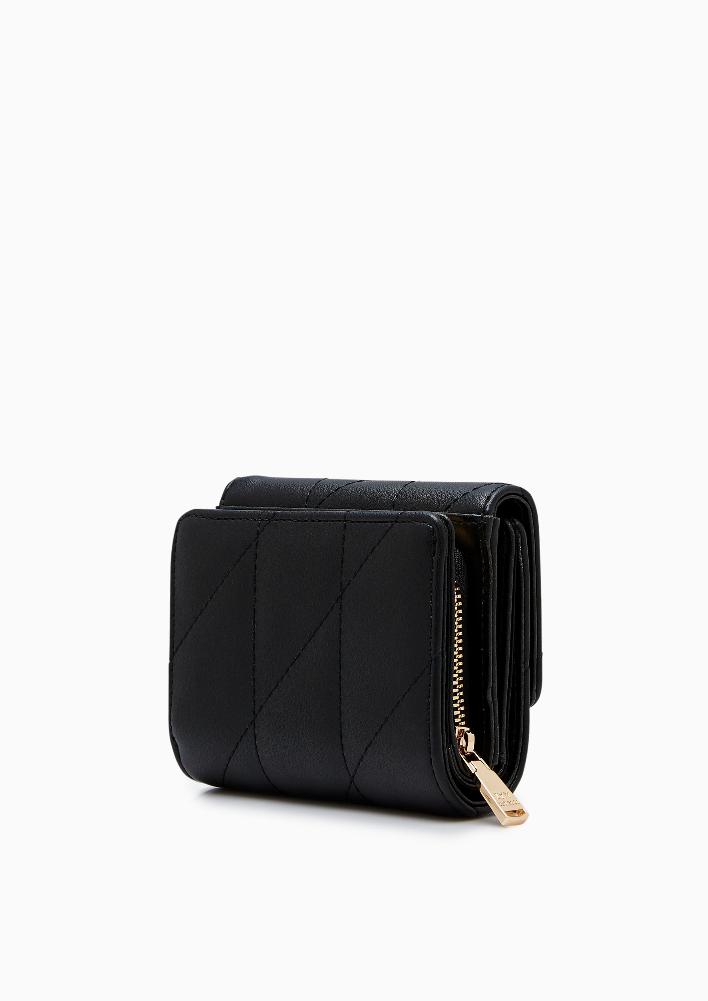 Gaston Short Wallet Black - Lyn TH