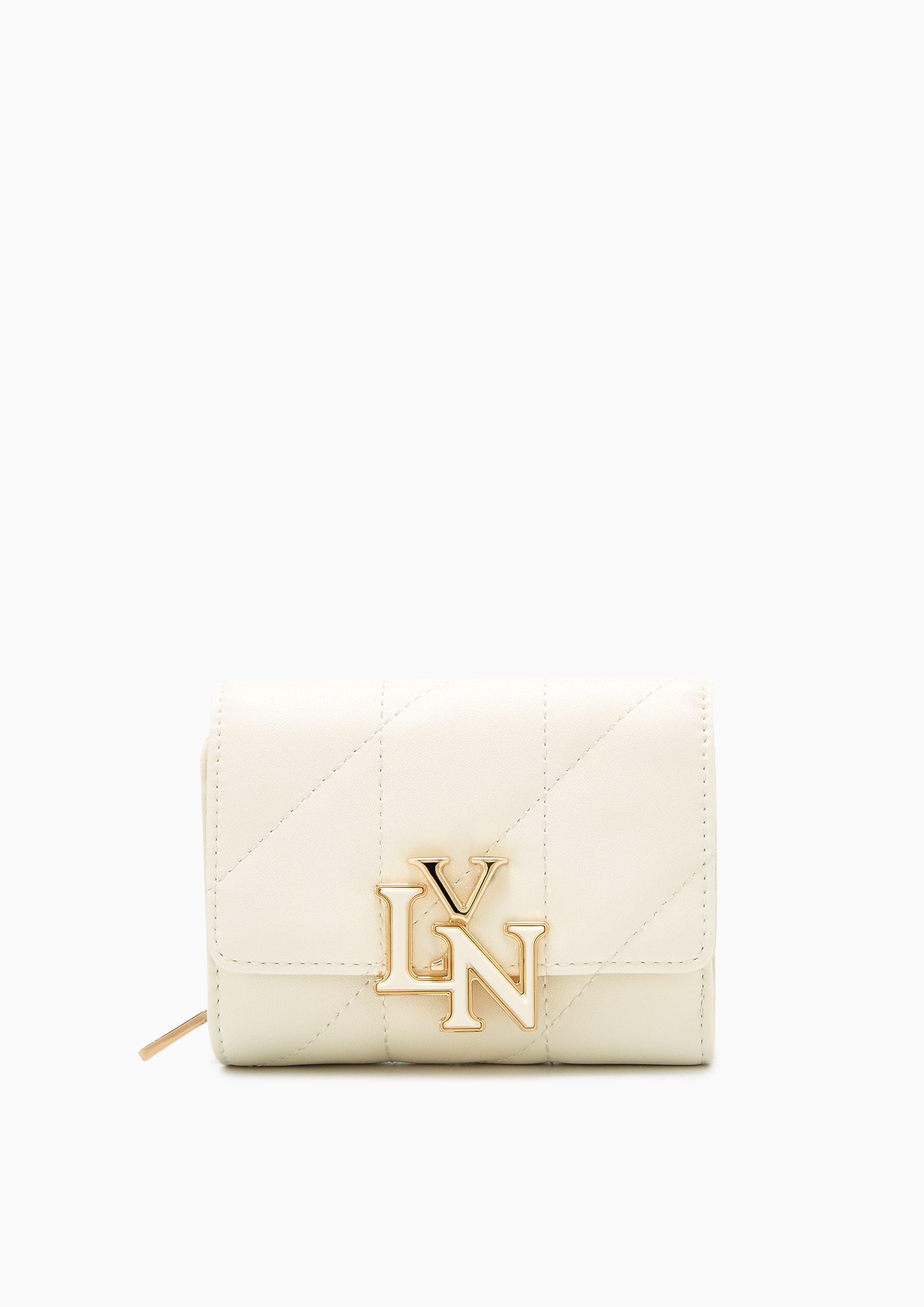 Gaston Short Wallet Ivory - Lyn TH