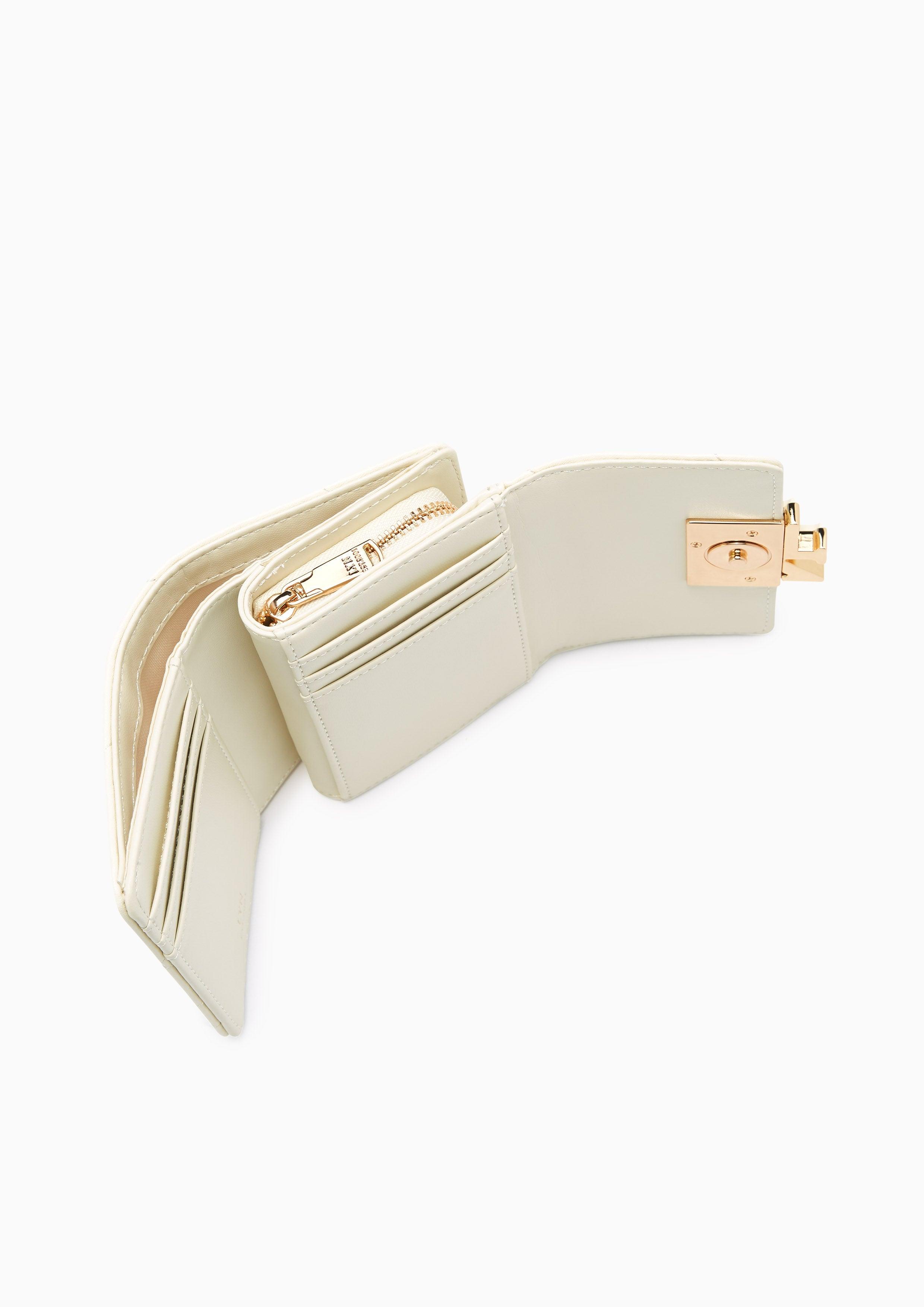 Gaston Short Wallet Ivory - Lyn TH