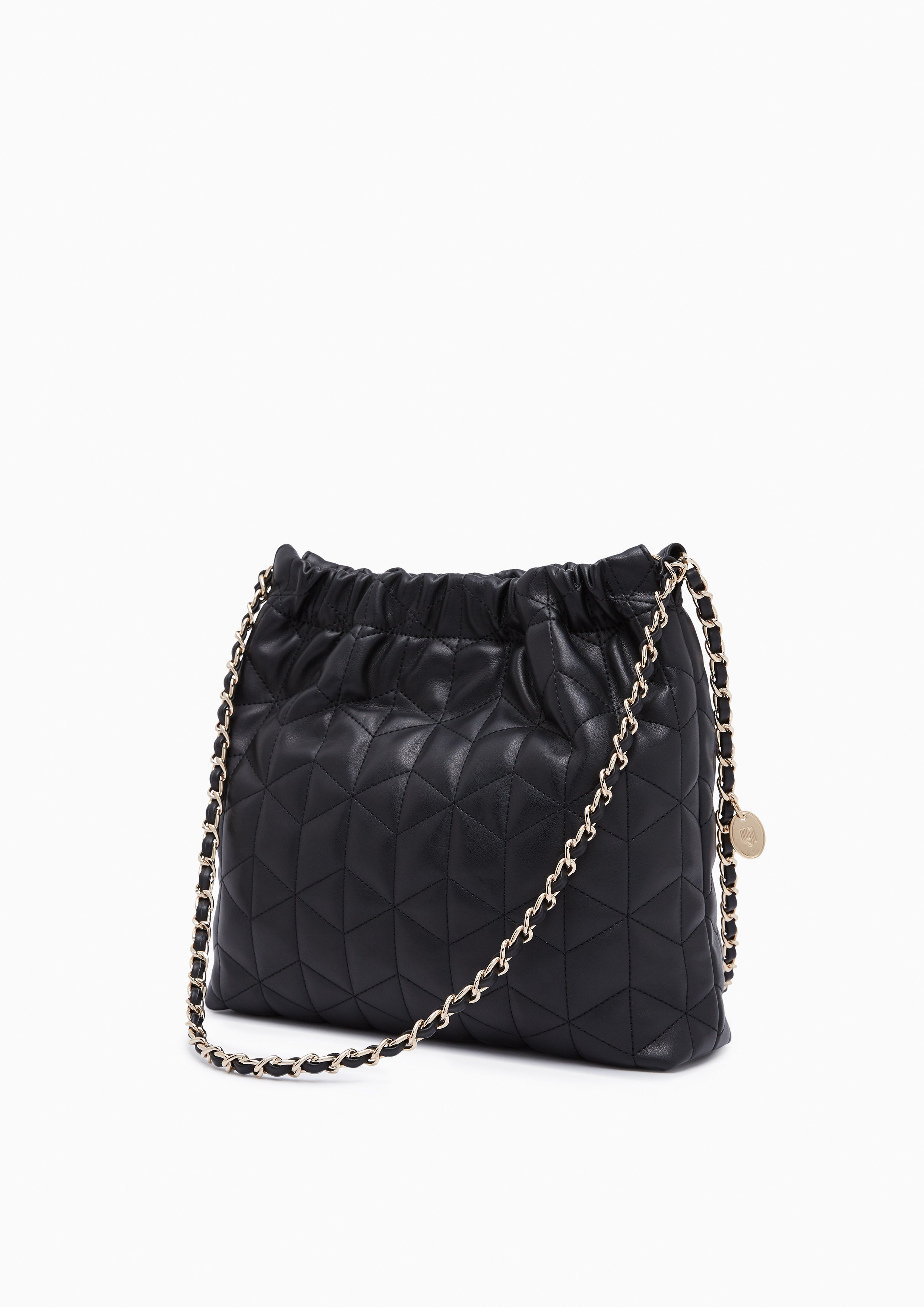 Monet Shoulder Infinite L Shoulder Bag Black - Lyn TH