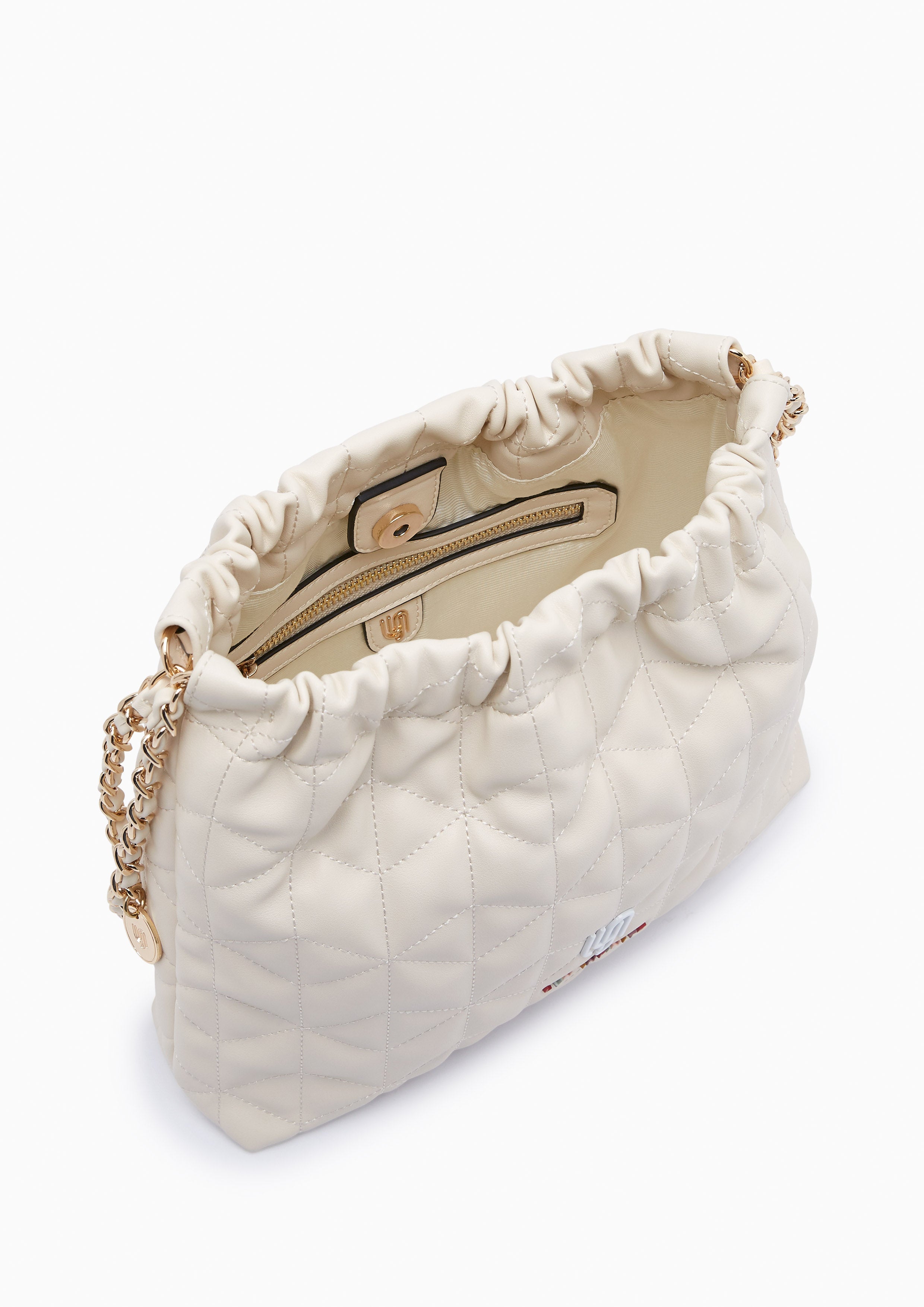 Monet Shoulder Infinite L Shoulder Bag Ivory - Lyn TH