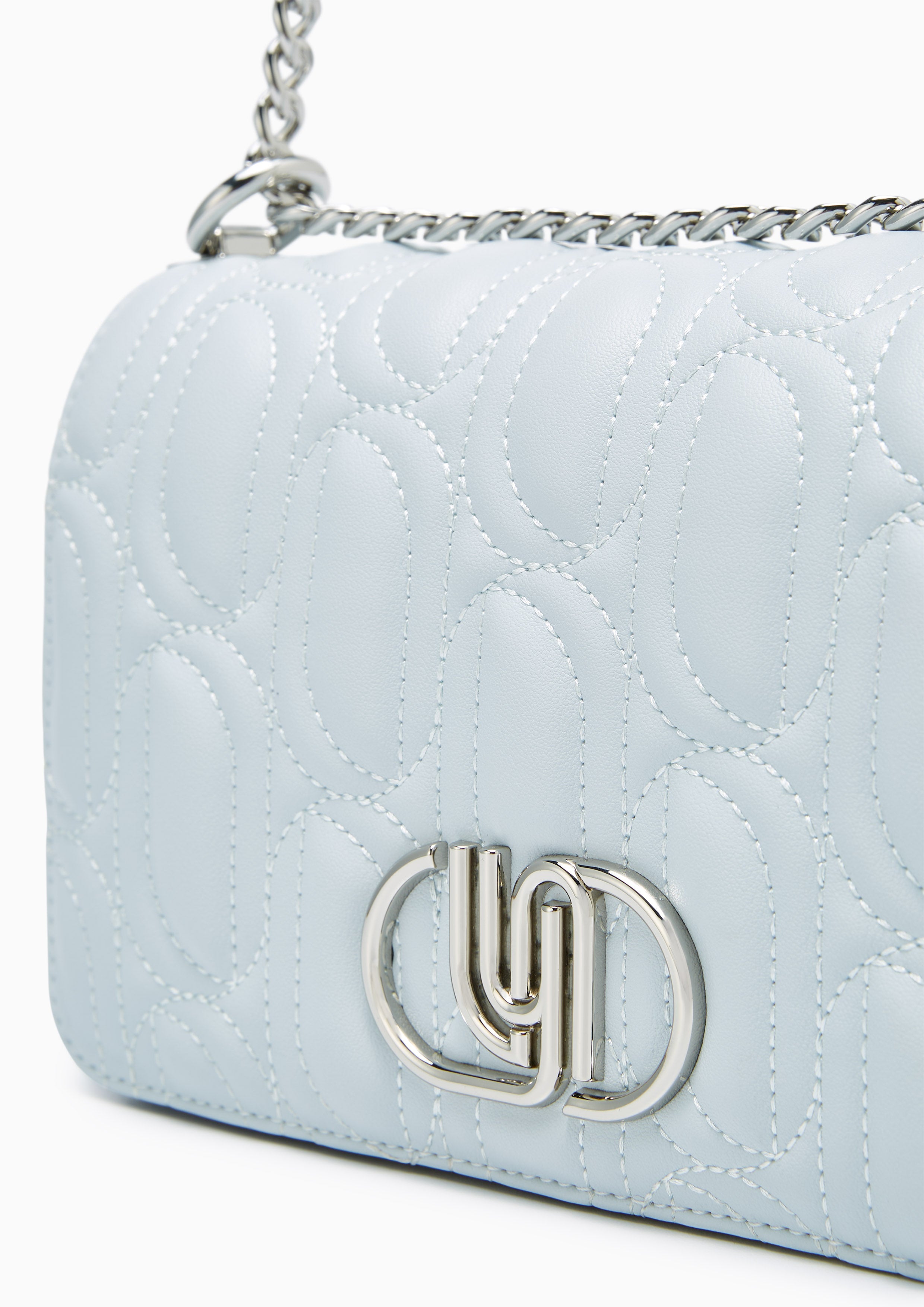 Moon Infinite Crossbody M Crossbody Bag Light Blue - Lyn TH