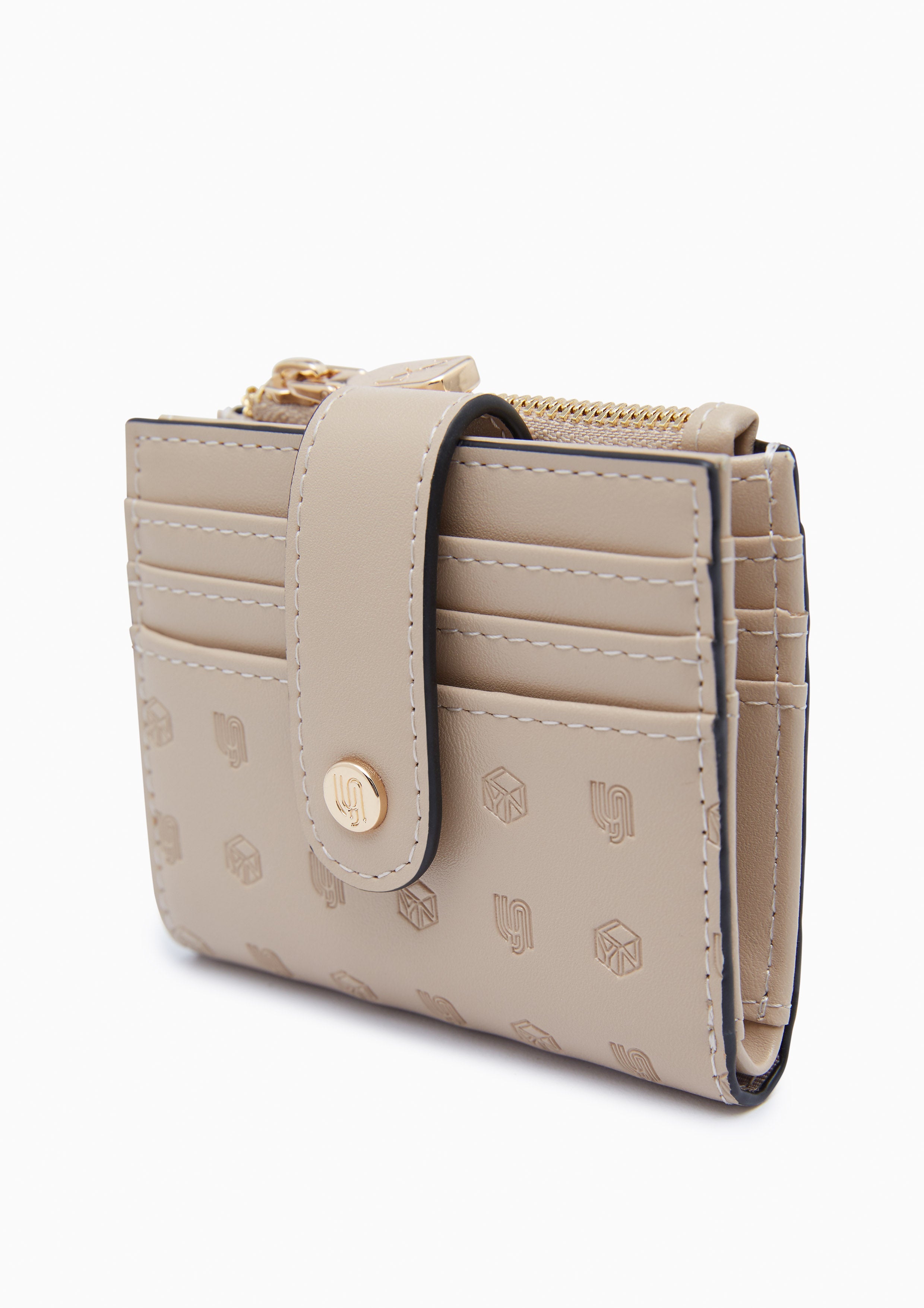 Mars Infinite Short Wallet Beige - Lyn TH