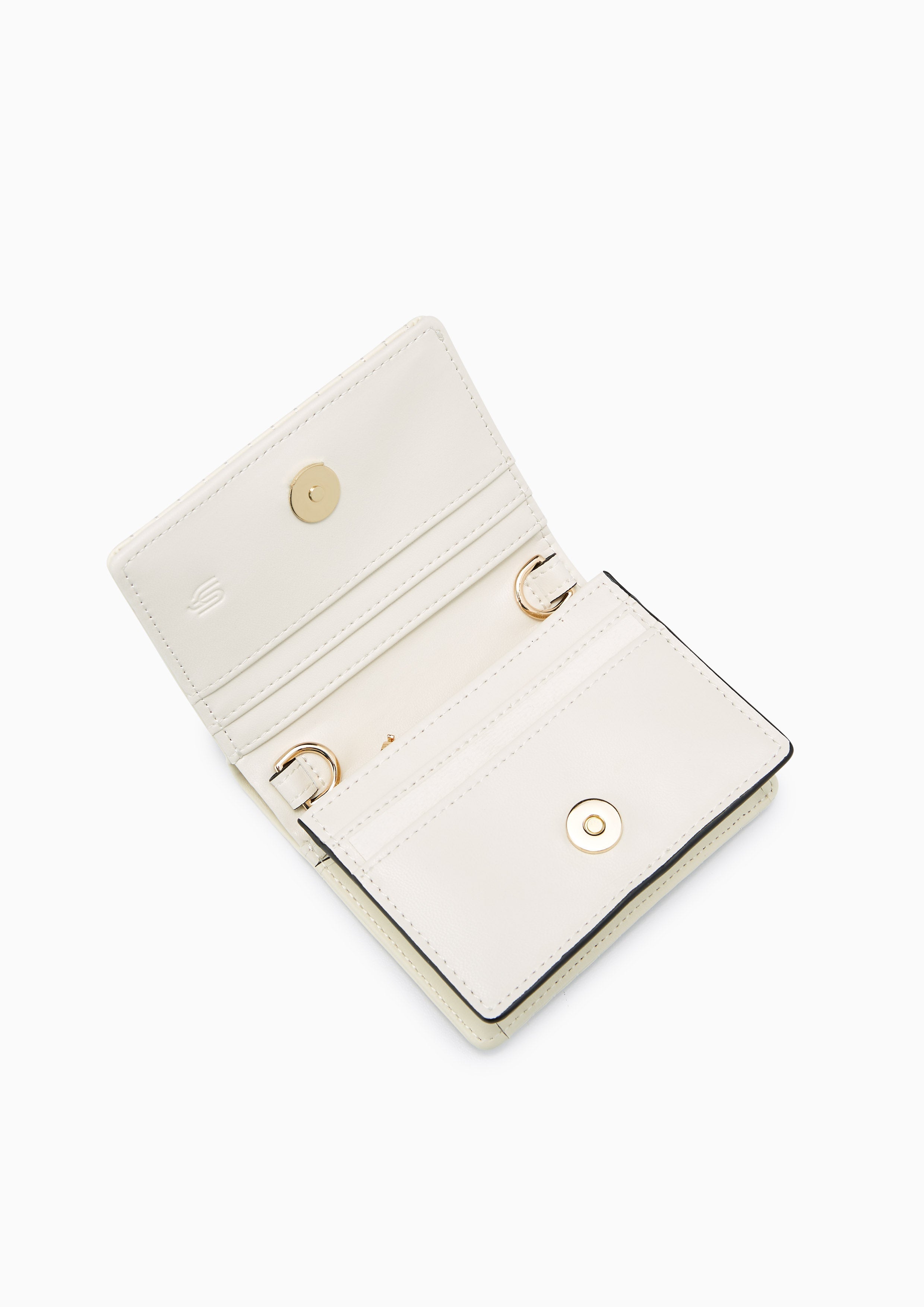 Mille Infinite Short Woc Short Wallet Ivory - Lyn TH