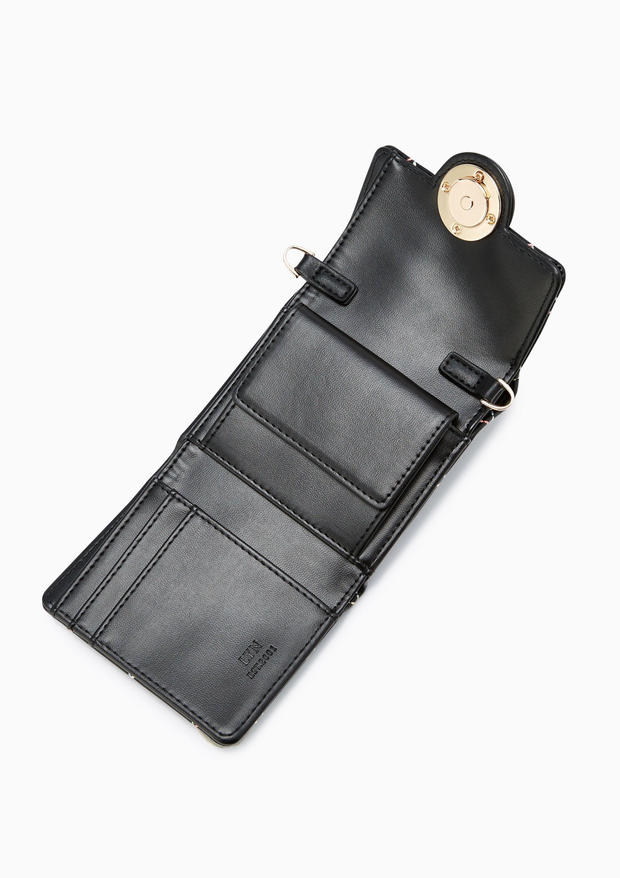 Ravioli Short Wallet Short Wallet Black - Lyn TH